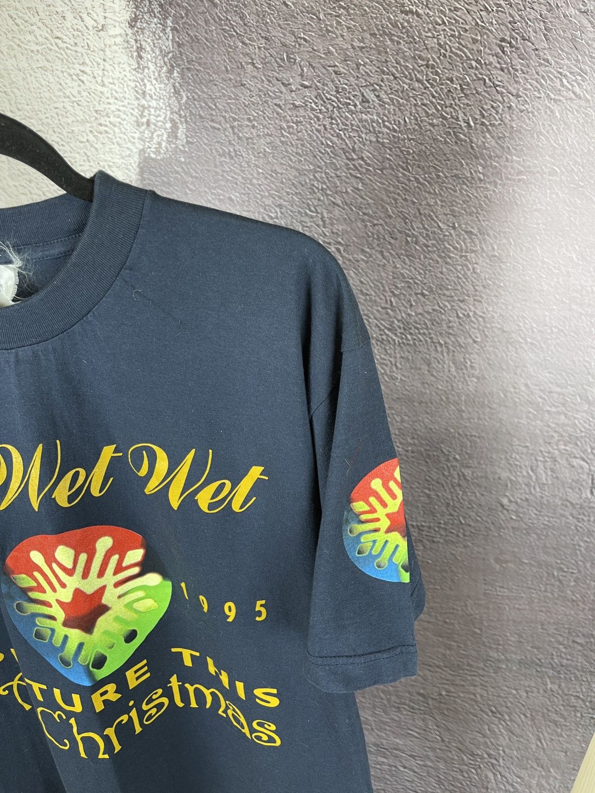 Band Tees Wet Wet Wet Picture This at Christmas 1995 tour band tee Size US L / EU 52-54 / 3 - 9 Thumbnail