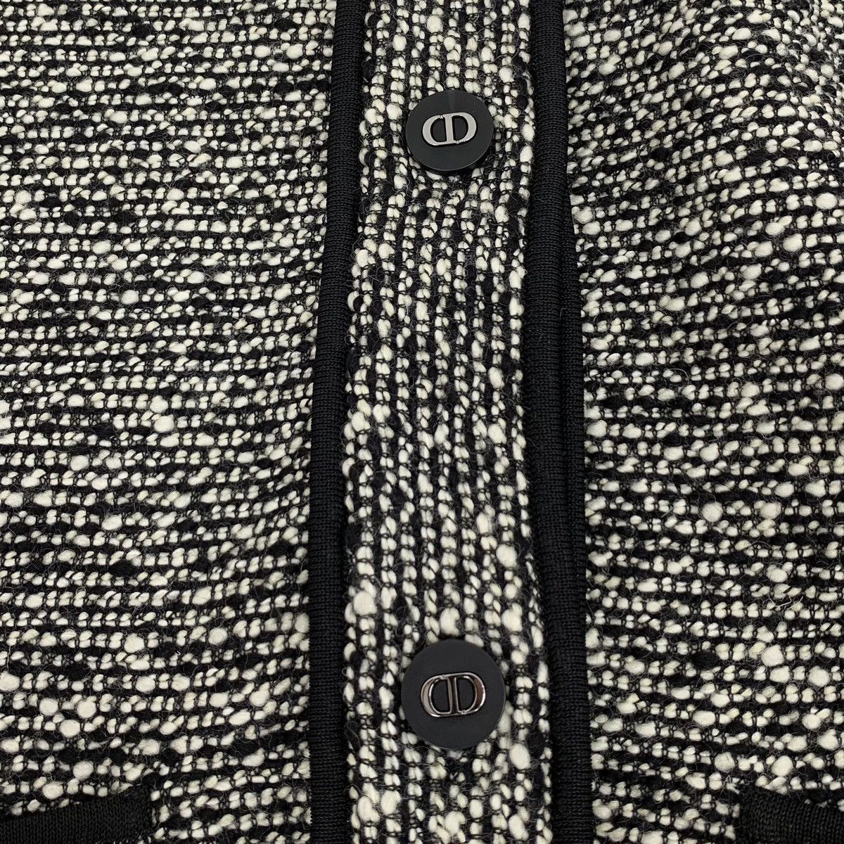 Dior Dior Colorblocked Sheep Wool Lapel Woven Tweed Jacket Size M / US 6-8 / IT 42-44 - 5 Thumbnail