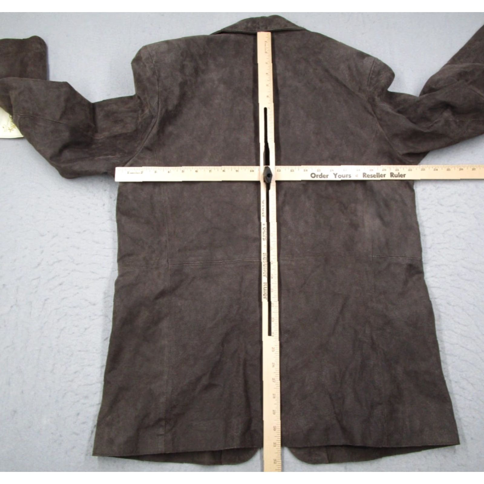 Scully Scully Leatherwear Jacket Mens Large Brown Suede 2 Button Leather Blazer Coat Size 42R - 7 Thumbnail