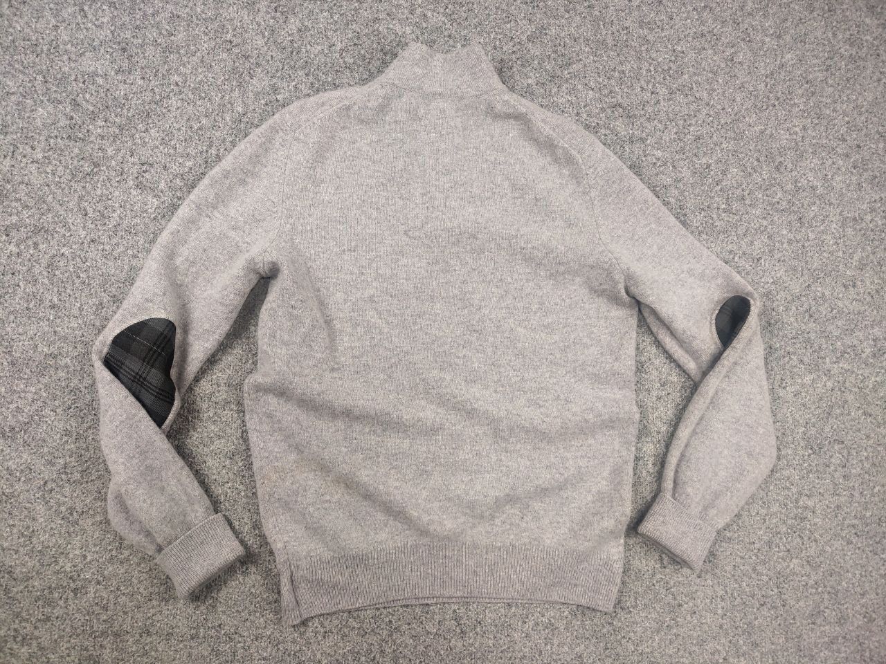 Johnstons Of Elgin Johnstons of elgin Design Pure Wool Gray zip Jumper Sweater Size US M / EU 48-50 / 2 - 12 Thumbnail