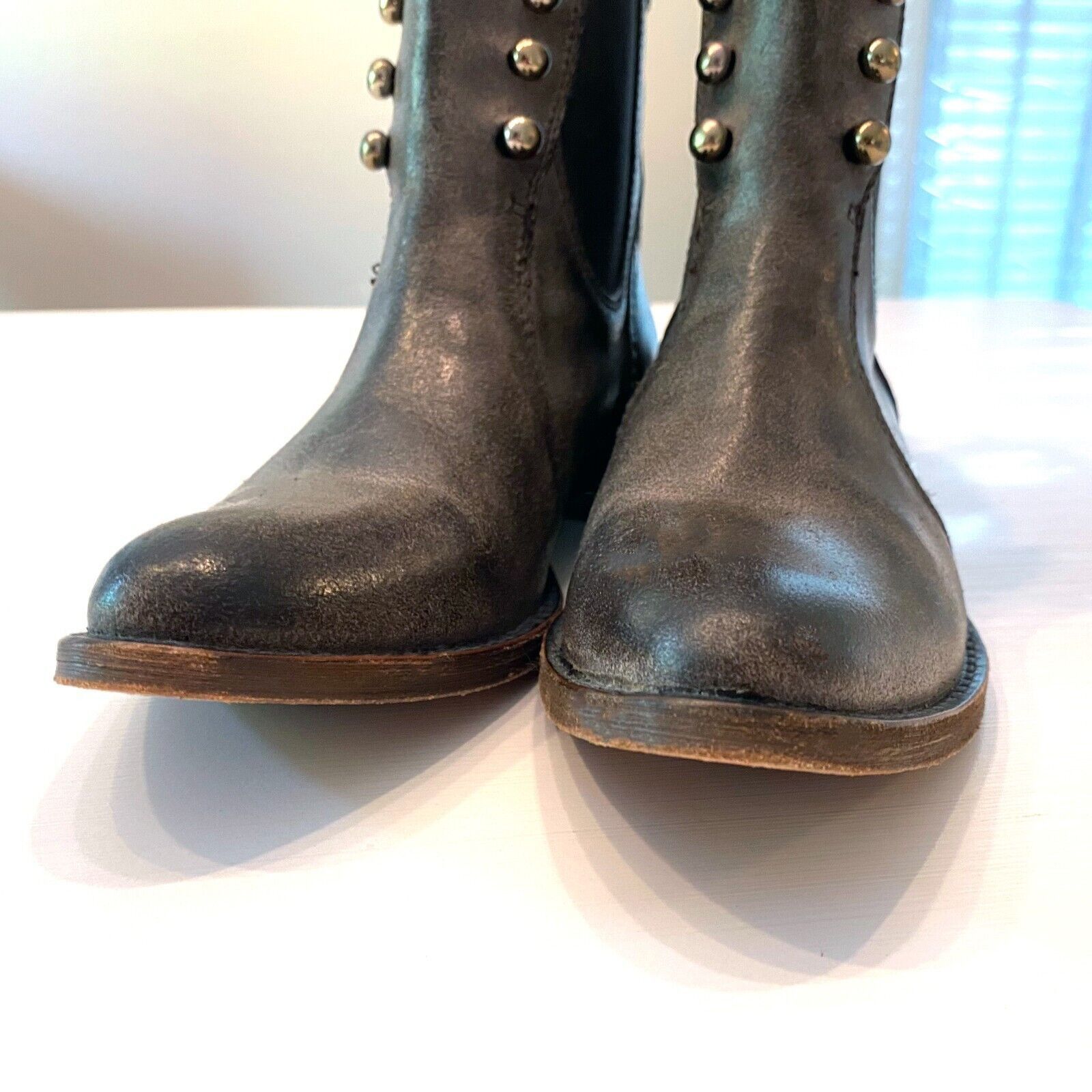 Lucchese Lucchese Women's Calf Short Riding Boots Size 7.5 M Size US 7.5 / IT 37.5 - 6 Thumbnail
