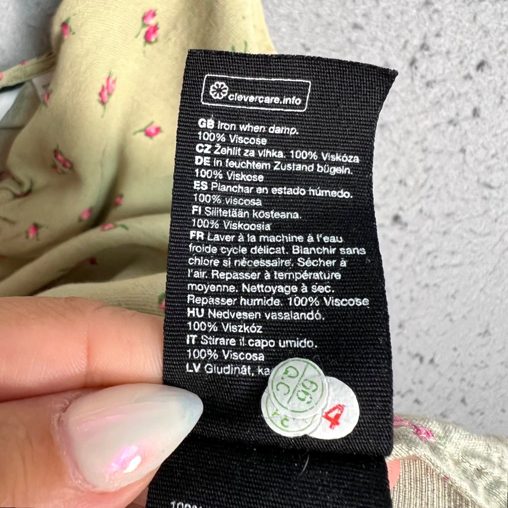 & Other Stories & Other Stories Floral Tank Womens 10 Beige Spaghetti Strap Casual Summer 10 Womens Size L / US 10 / IT 46 - 5 Thumbnail