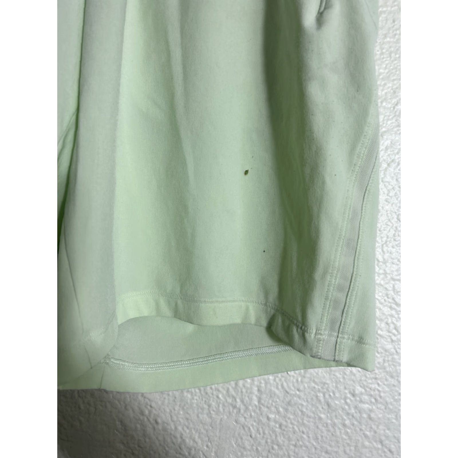 Lululemon Lululemon Pace Breaker Shorts Men Small Lime Green 27x10 Athletic Drawstring Lined Spring Summer" Size US 29 - 7 Thumbnail