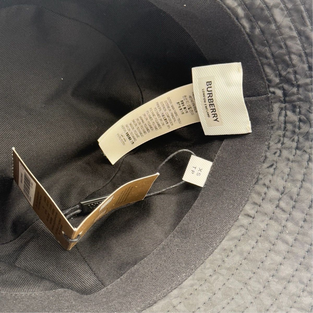 Burberry Burberry Monogram Jacquard Bucket Hat Size ONE SIZE - 6 Thumbnail