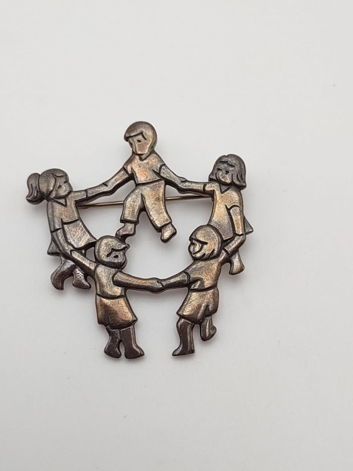 Other James Avery Sterling Children Circle Brooch Pin 925 Size ONE SIZE - 1 Thumbnail