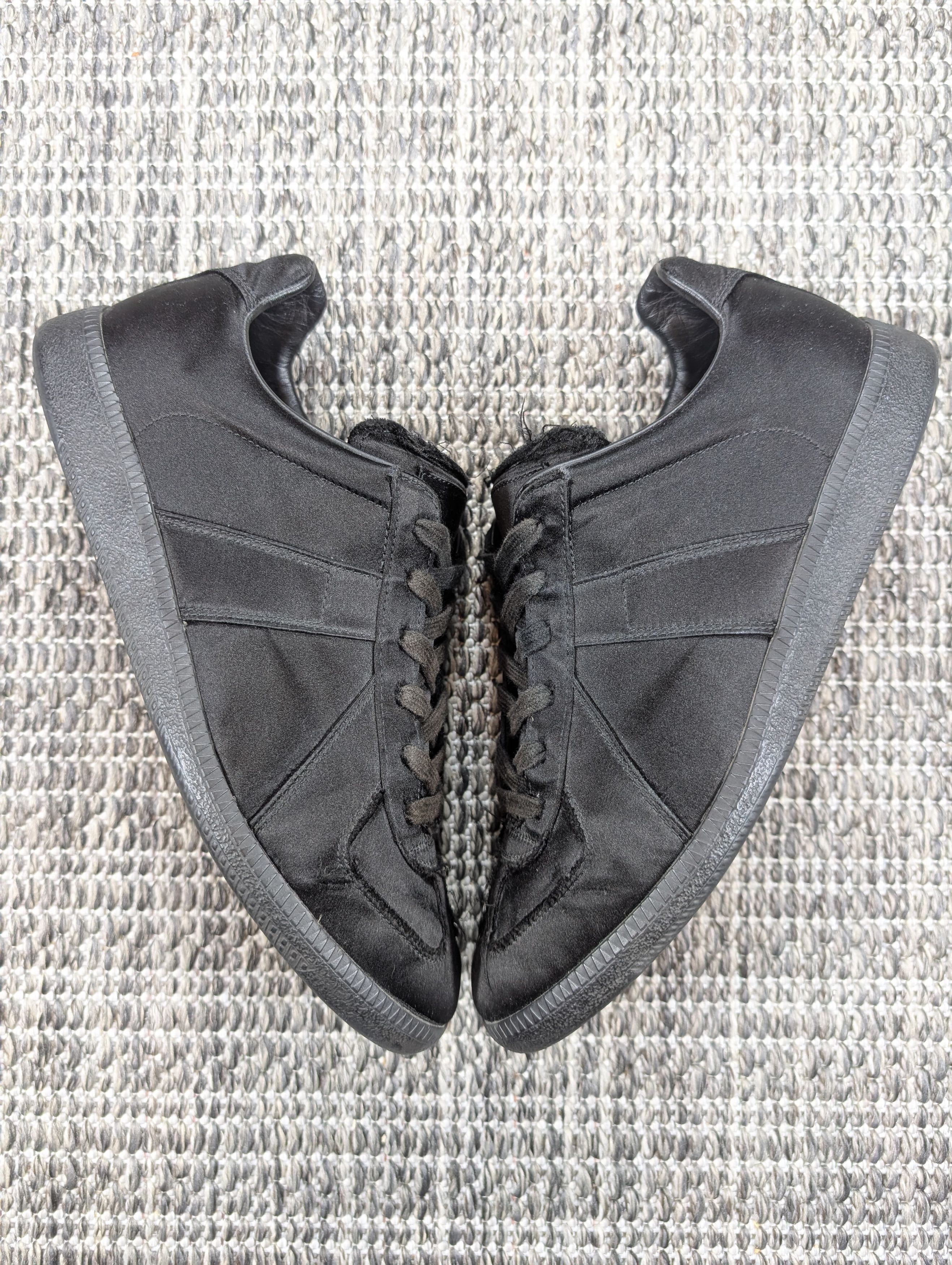 Maison Margiela Maison Margiela Satin Silk Distressed Replica GAT Sneaker Size US 8.5 / EU 41-42 - 6 Thumbnail