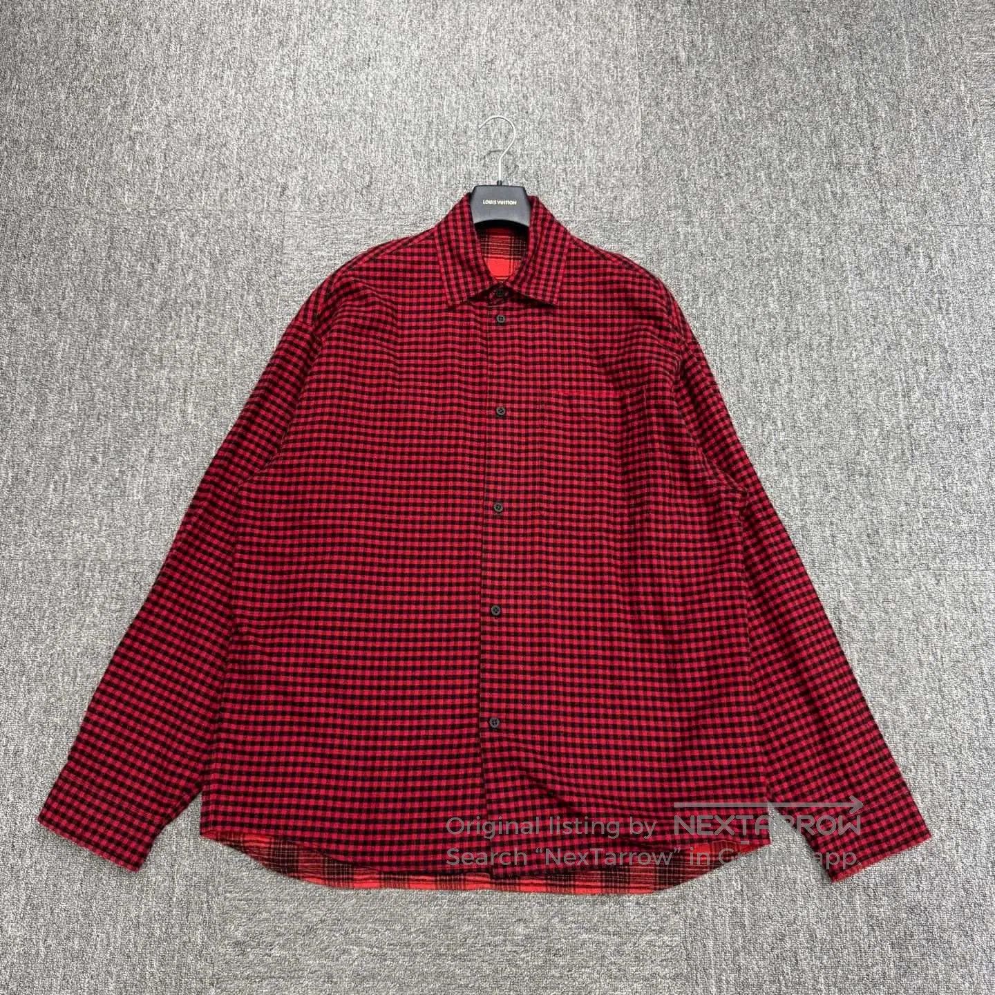 Balenciaga Balenciaga Check Reversible Shirt. Size US S / EU 44-46 / 1 - 1 Thumbnail