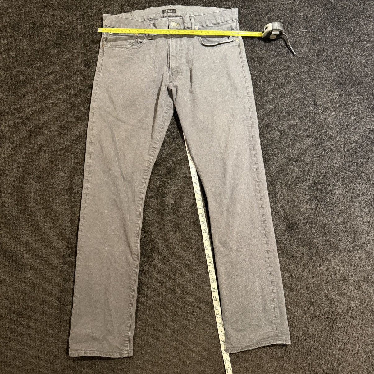 Polo Ralph Lauren Polo Ralph Lauren Jeans Mens 36x34 Gray Denim Pants Size US 36 / EU 52 - 6 Thumbnail