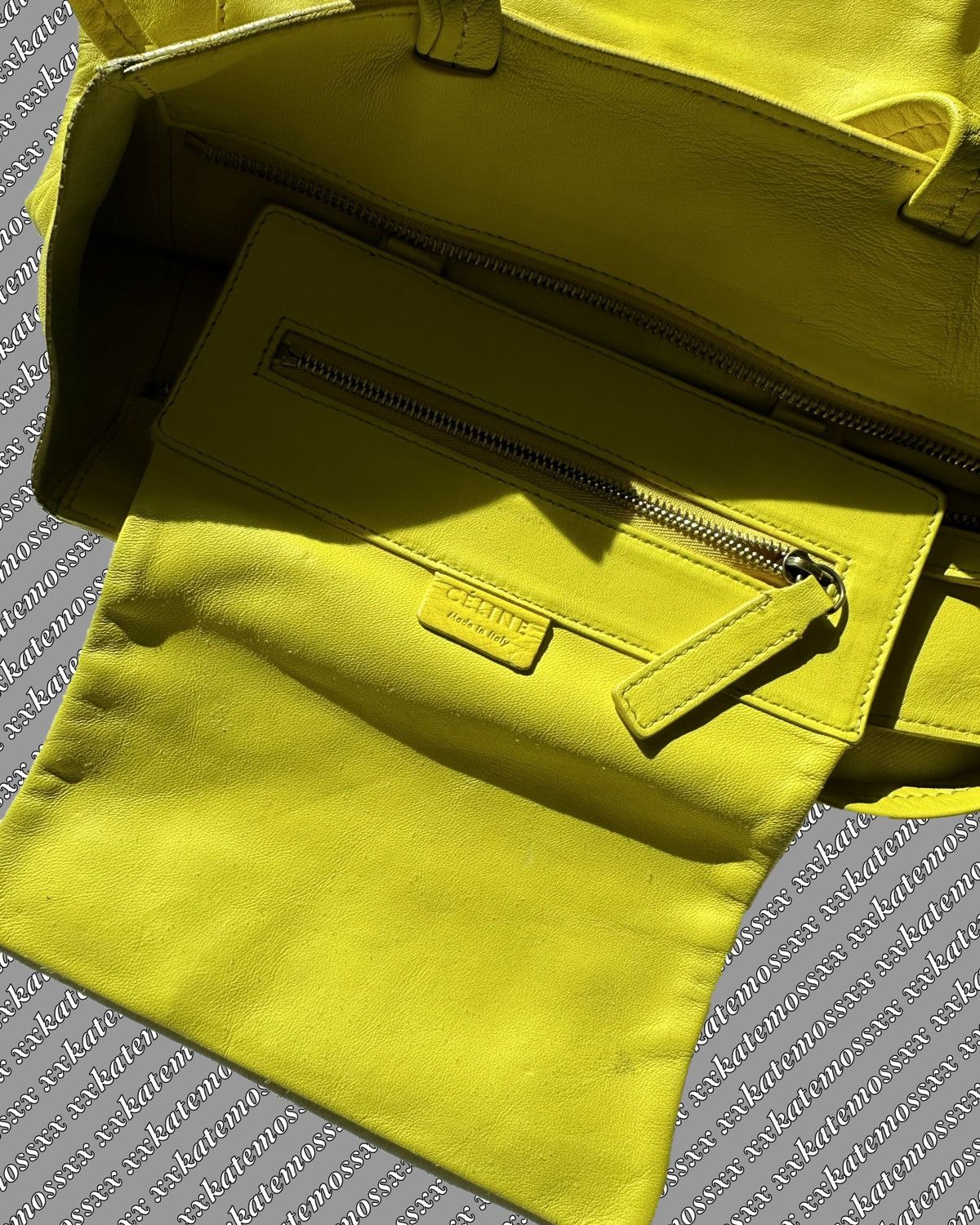 Celine Celine by Phoebe Philo Yellow Cabas Tote Bag Size ONE SIZE - 5 Thumbnail