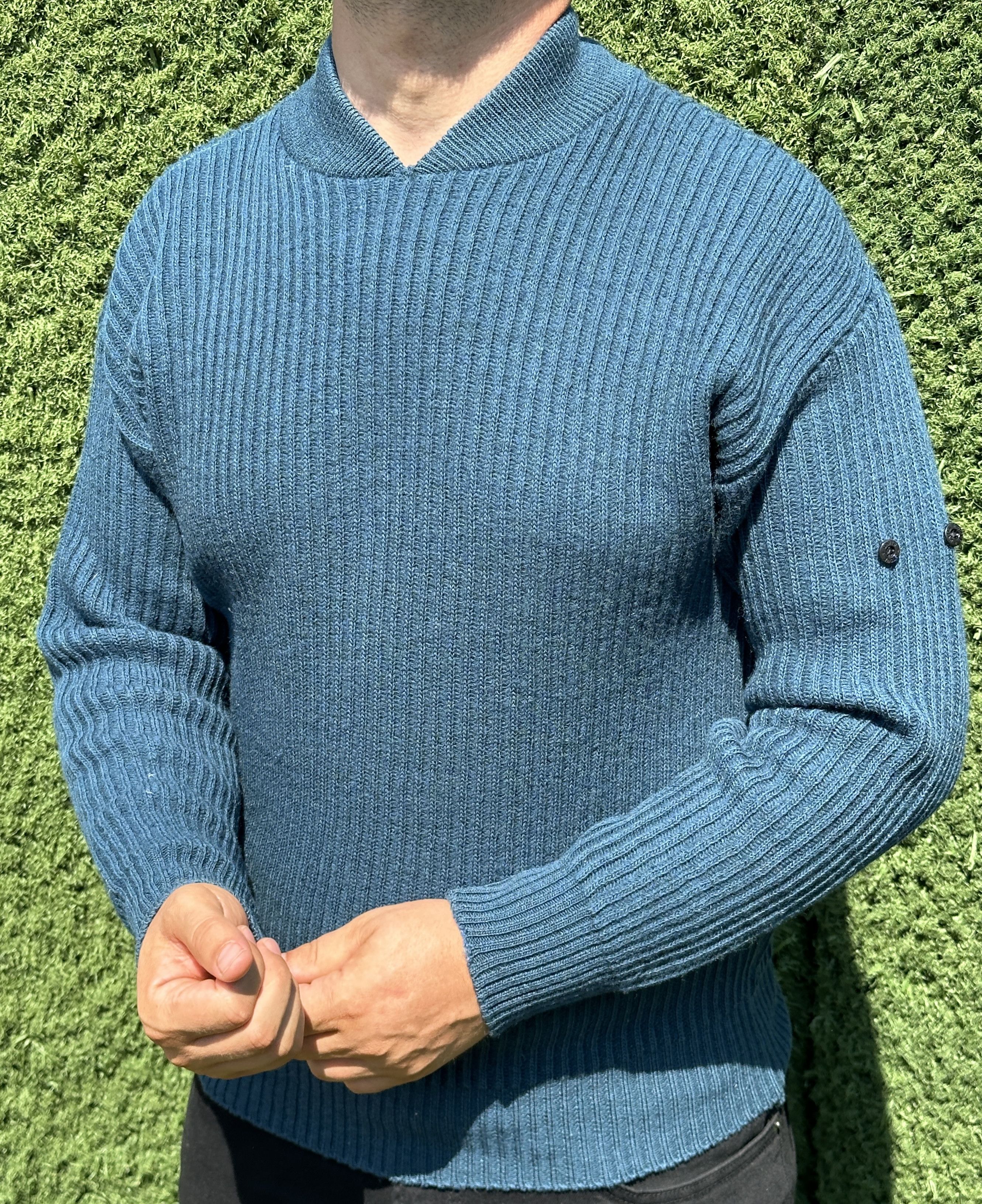Stone Island Archive 1987 Stone Island Marina Knit Light Pullover Size M Size US M / EU 48-50 / 2 - 7 Thumbnail