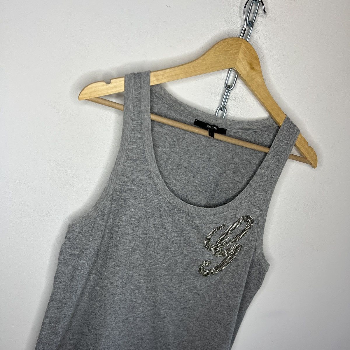 Designer × Gucci VINTAGE GUCCI TANK TOP L SIZE VERY RARE Size L / US 10 / IT 46 - 5 Thumbnail