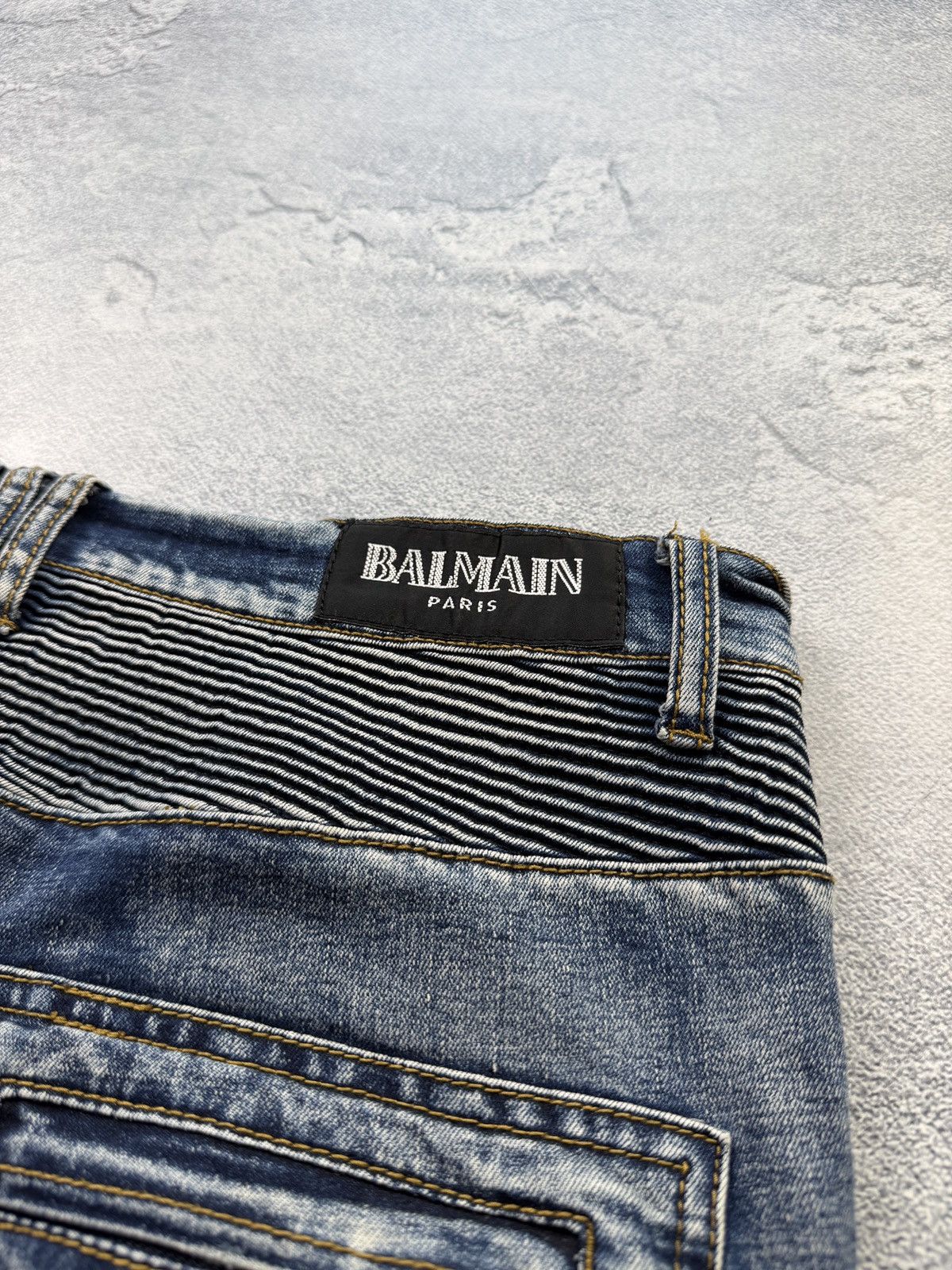 Balmain Rare Vintage Balmain Jeans Biker Archive Size US 34 / EU 50 - 8 Thumbnail