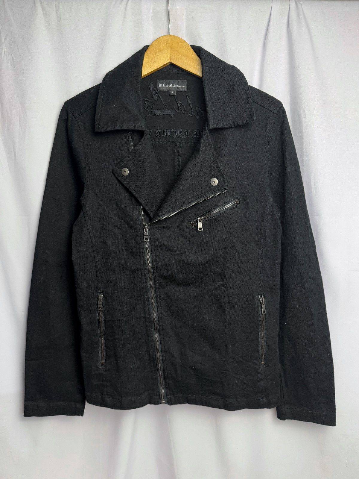 In The Attic × Japanese Brand Asymmetrical Intheattic Homme World Laugid Size US M / EU 48-50 / 2 - 3 Thumbnail