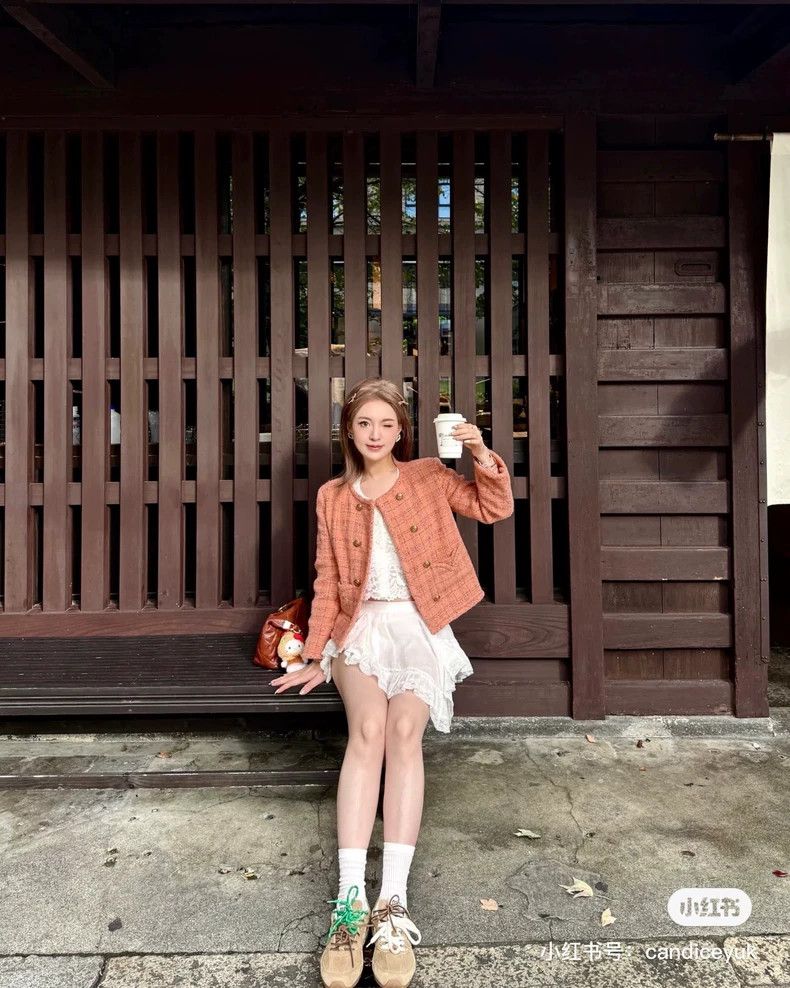 Chanel Chanel 24A Manchester orange soft double-breasted jacket Size XXS / US 00 / IT 34 - 8 Thumbnail