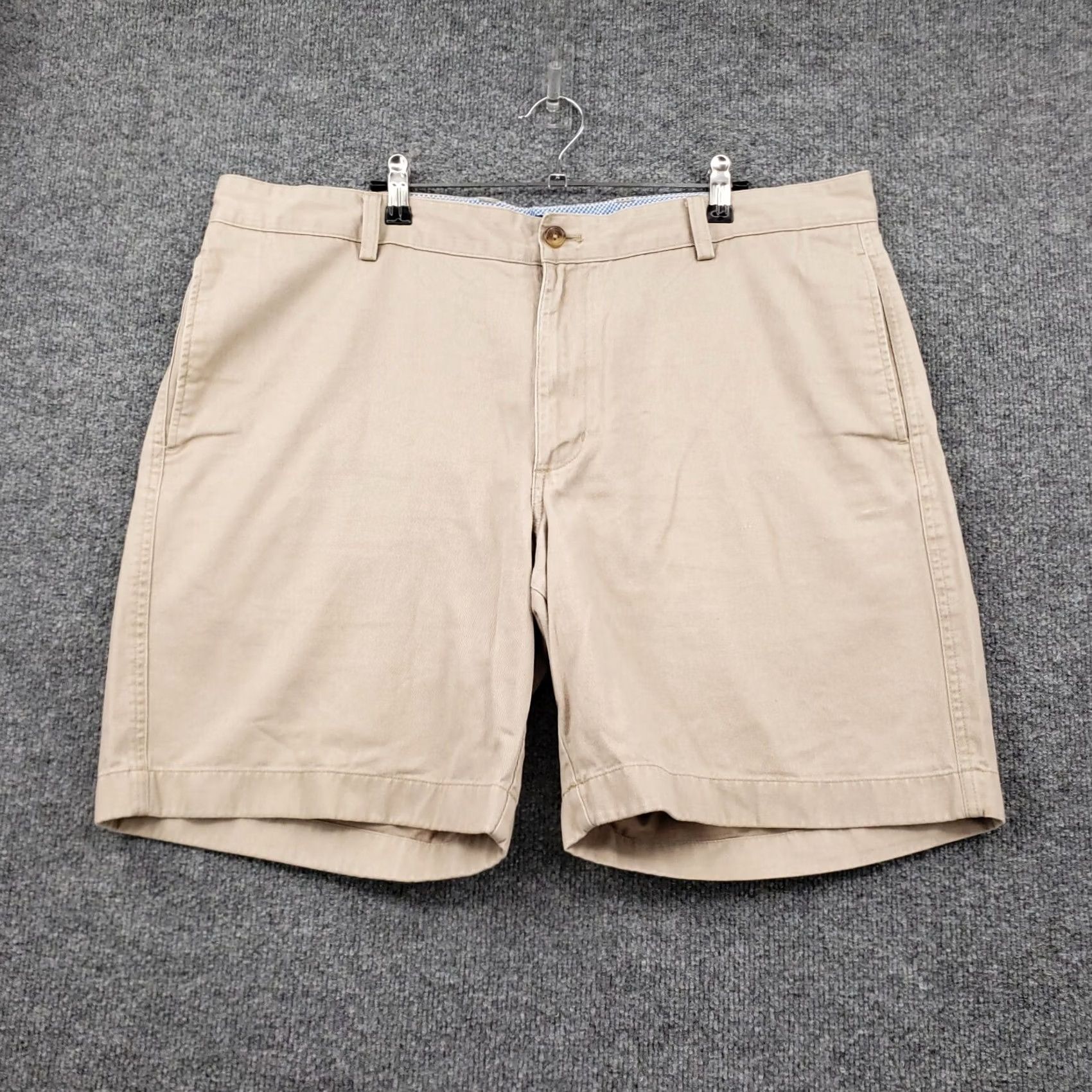 Chaps Chaps Shorts Mens 40 Beige Chino Mid Rise Flat Front Cotton Pockets Casual Size US 40 / EU 56 - 2 Thumbnail