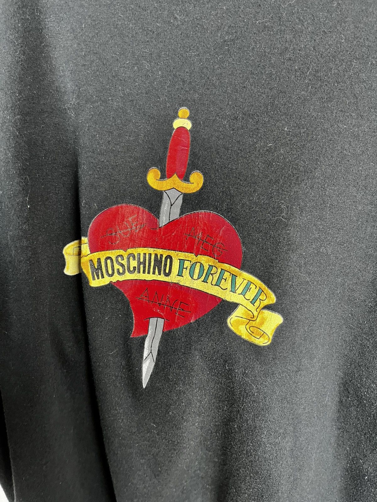 Moschino Moschino t shirt vintage 90s Size US XL / EU 56 / 4 - 8 Thumbnail