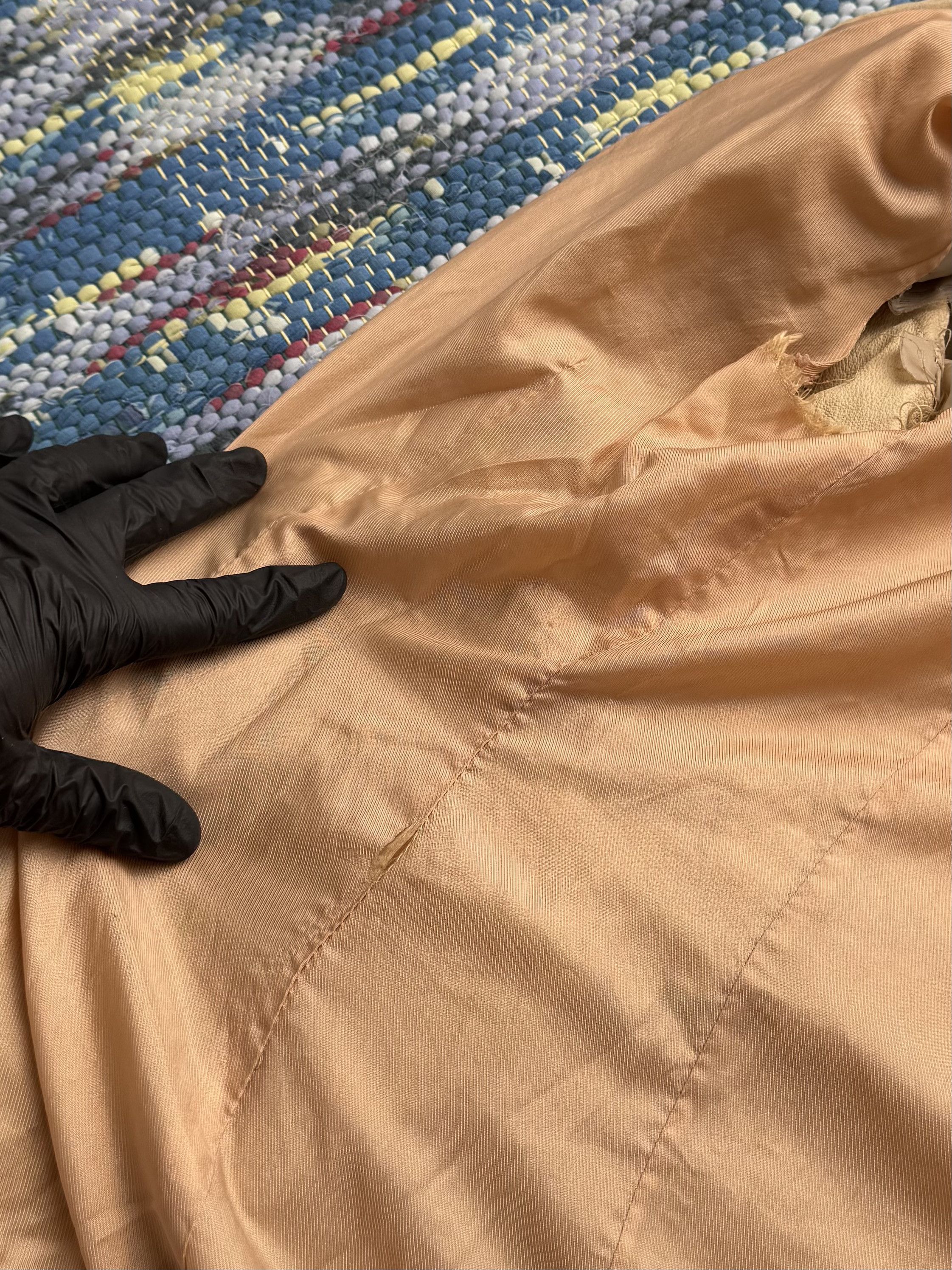 Vintage Vintage Real Pig Suede Jacket With Belt A8(V1)D15 Size L / US 10 / IT 46 - 17 Thumbnail