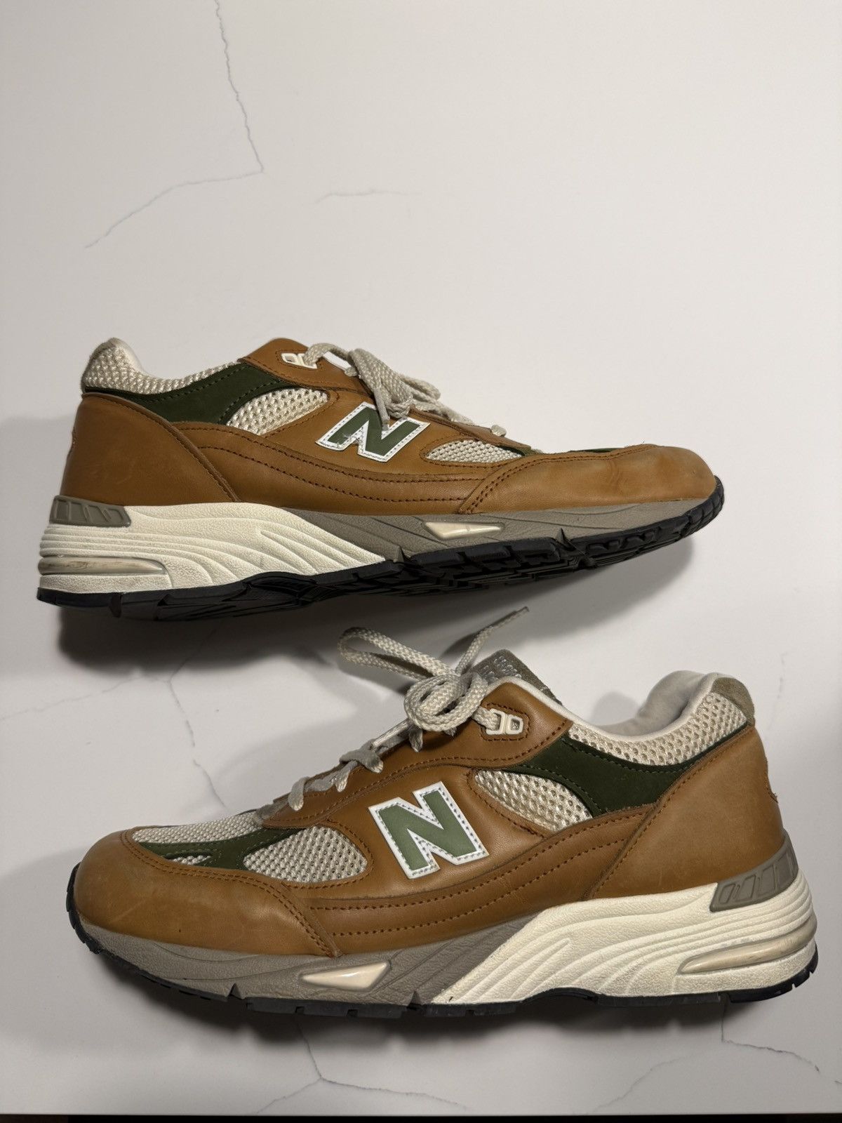 Aime Leon Dore × New Balance New Balance 991 Aime Leon Dore MiUK Tan Size US 10.5 / EU 43-44 - 1 Thumbnail