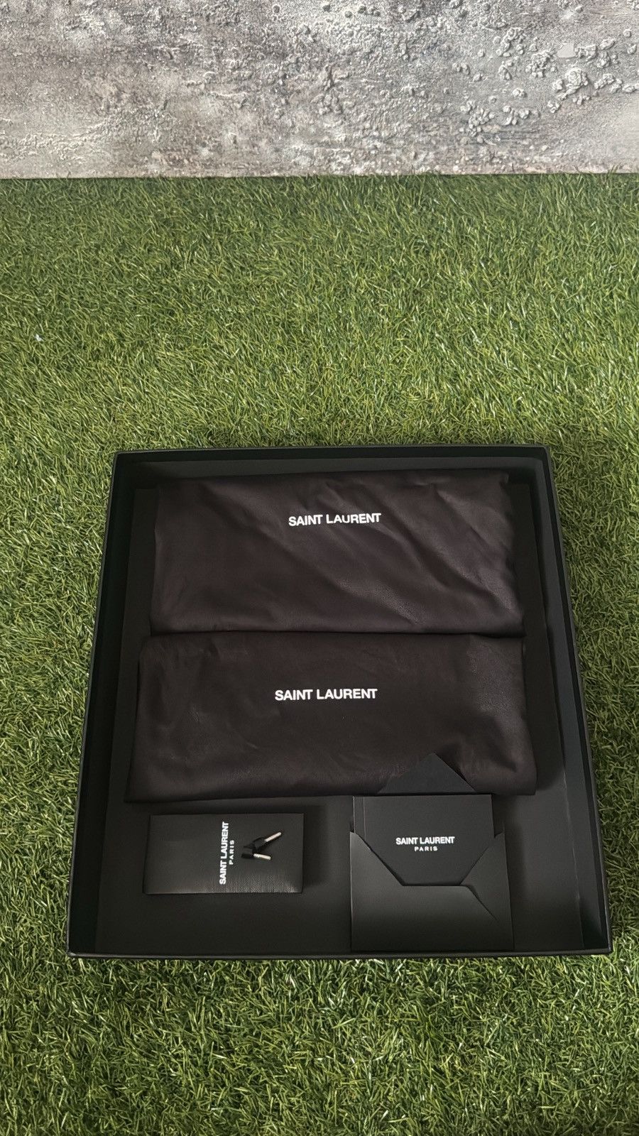 Saint Laurent Paris Saint Laurent Cassandra 100mm Sandals – All Black – Size 40 Size US 9 / IT 39 - 7 Thumbnail