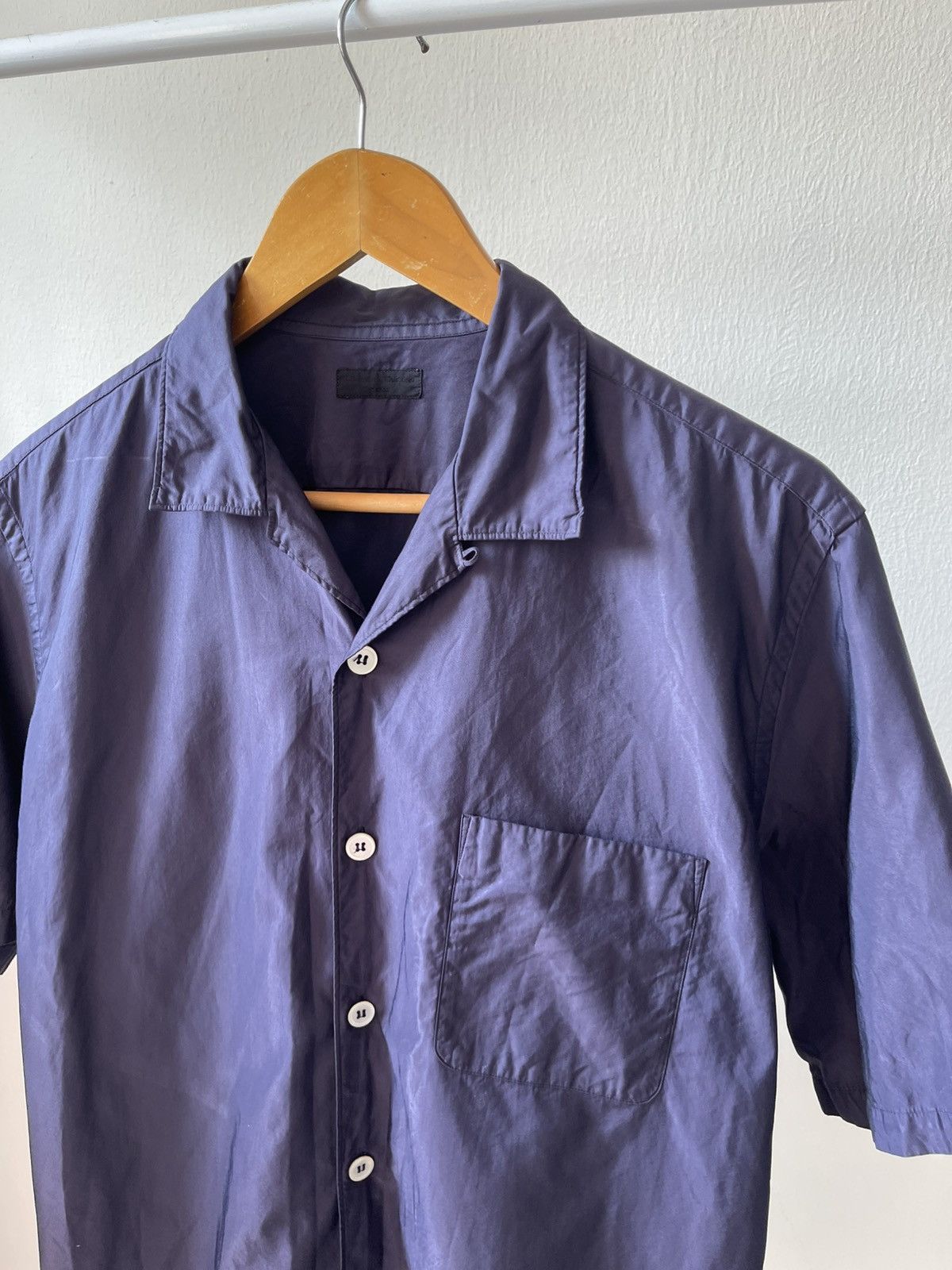 Comme des Garcons Homme 2000 Comme Des Garcons Open Collar Shirt Size US L / EU 52-54 / 3 - 4 Thumbnail