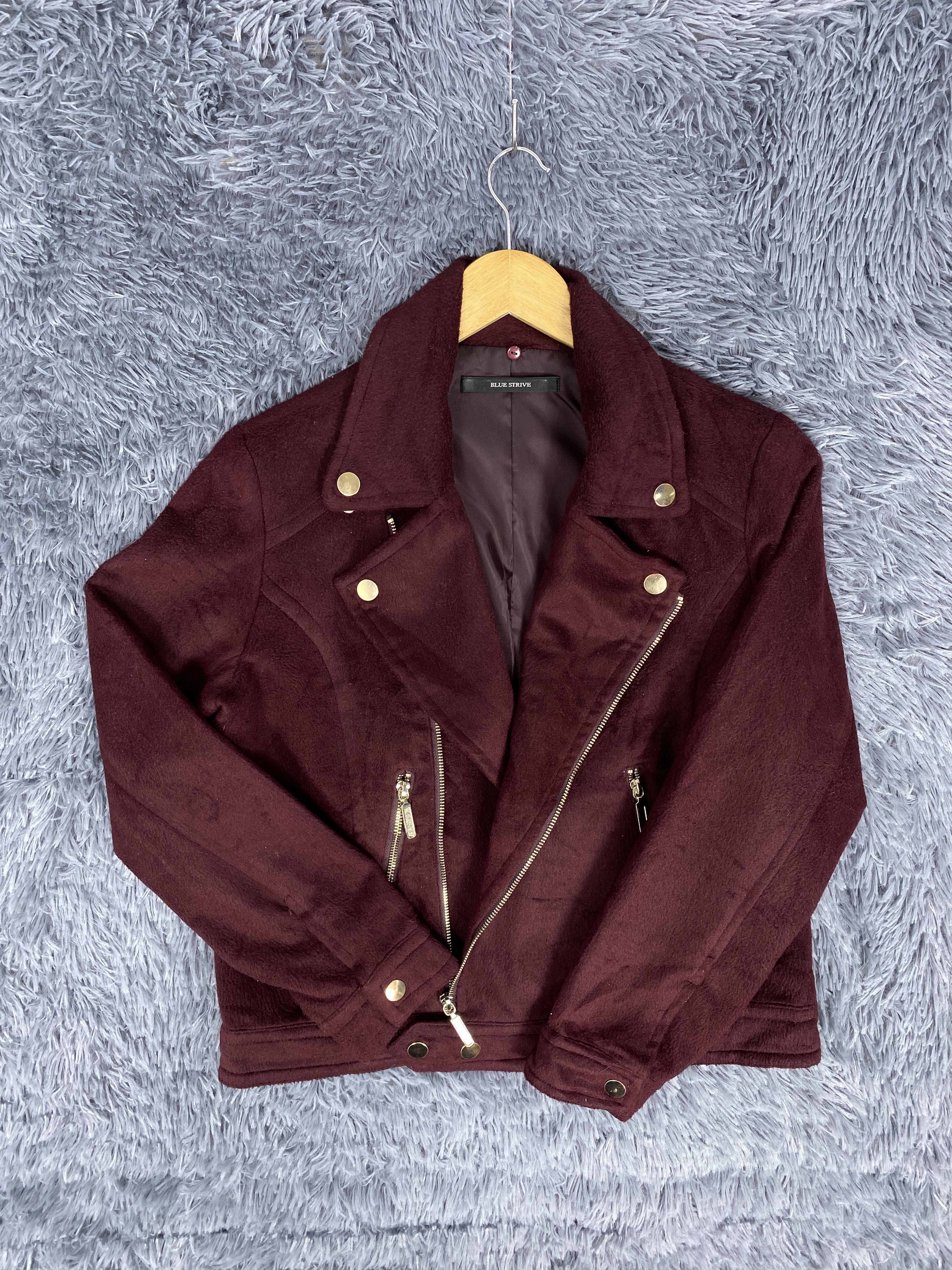 Japanese Brand × Vintage Vintage Blue Strive Jacket Size S / US 4 / IT 40 - 6 Thumbnail