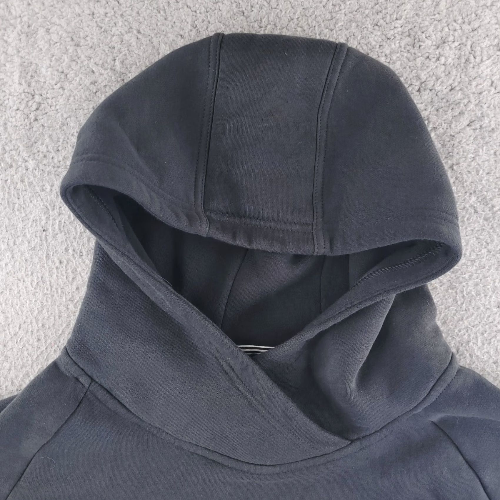 Adidas Adidas Hoodie Womens Medium Black Sweatshirt Athletic Pullover Running Charcoal Size M / US 6-8 / IT 42-44 - 4 Thumbnail