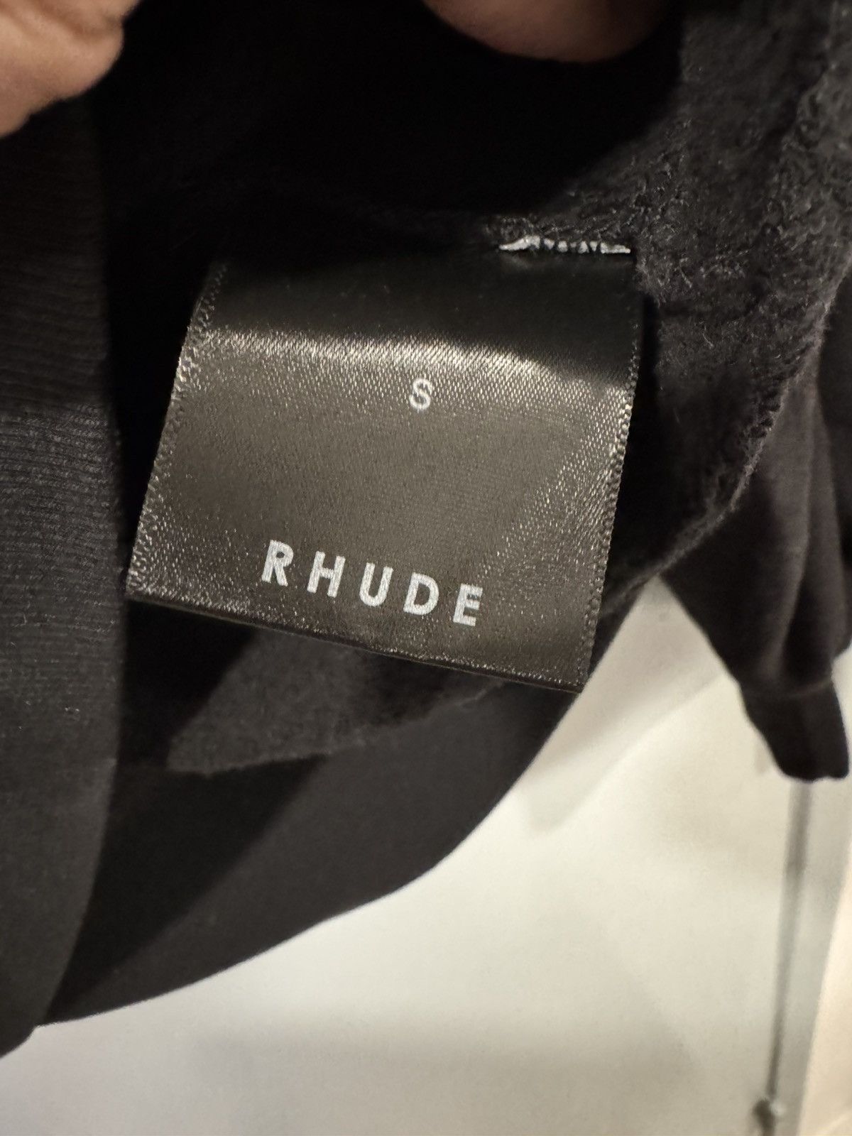 Rhude Rhude Embroidered Logo Fleece Pullover size S Size S / US 4 / IT 40 - 4 Thumbnail