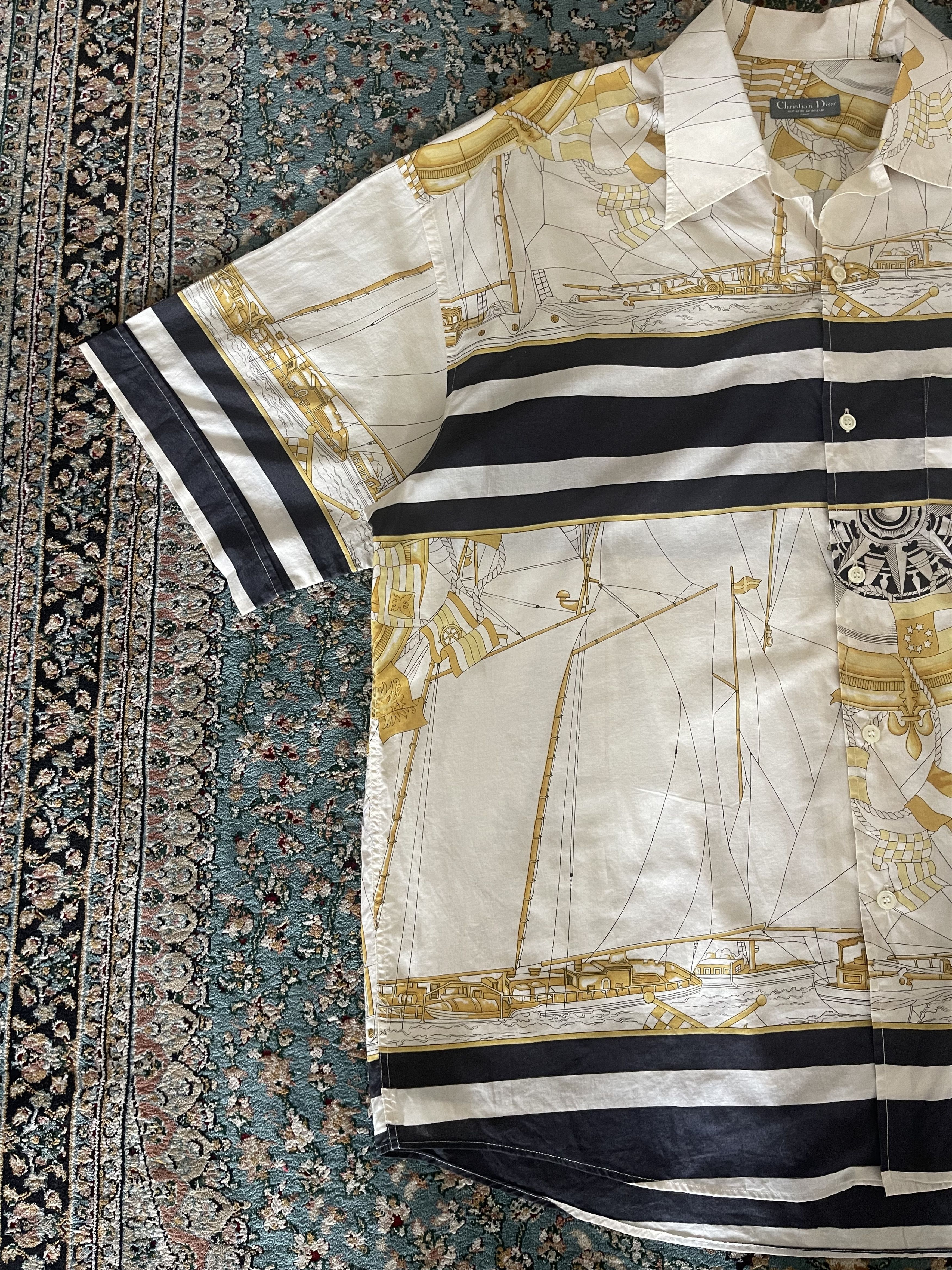 Christian Dior Monsieur Christian DIOR Button Down Shirt Sz XS/XL Baggy Oversize OVP Size US XS / EU 42 / 0 - 2 Thumbnail
