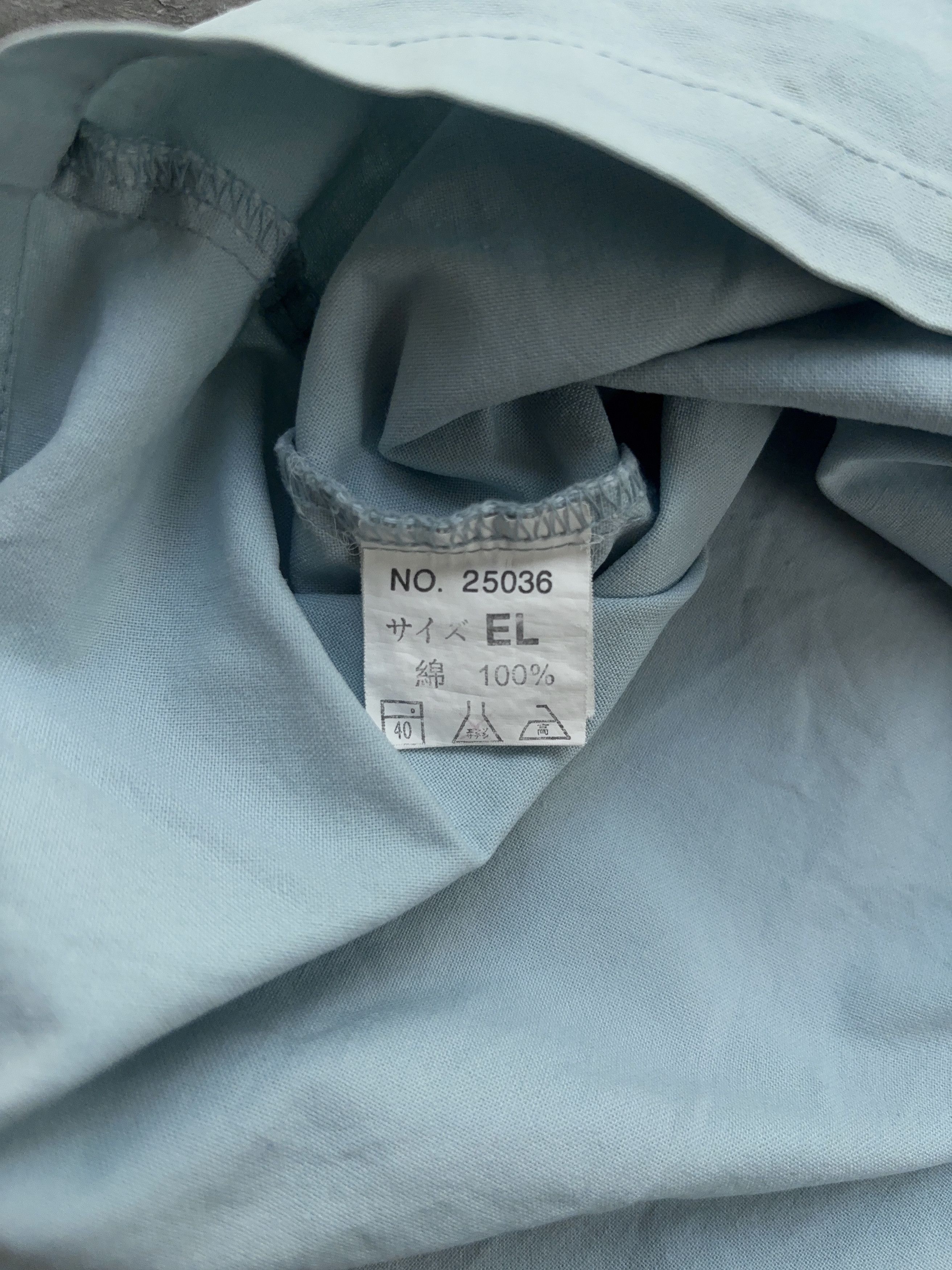 Other Hey Beau Workwear Vintage Light Blue Button Up Shirt Size US L / EU 52-54 / 3 - 6 Thumbnail