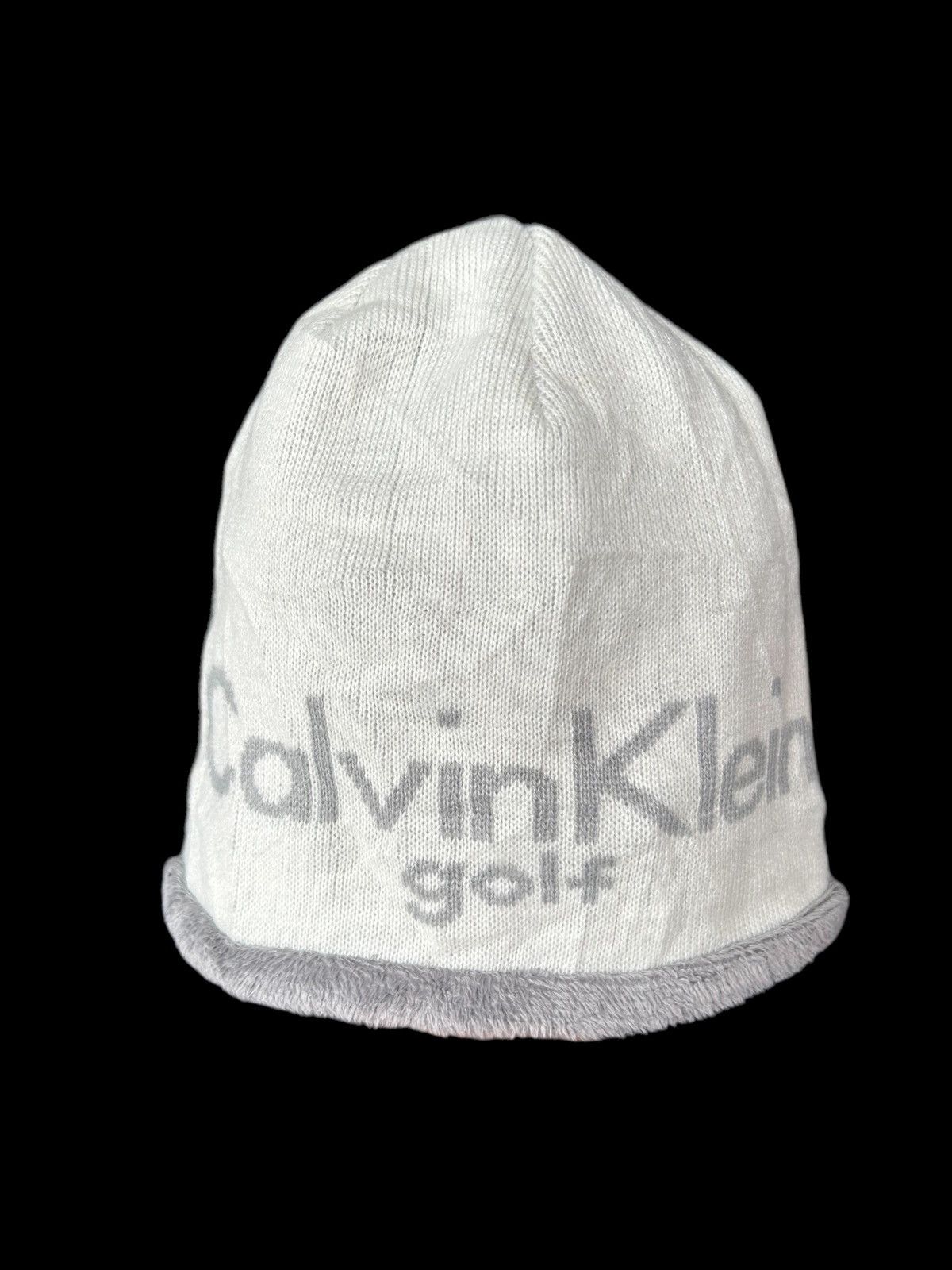 Calvin Klein × Calvin Klein 205W39NYC × Vintage Calvin Klein big Logo Beanie Hats ☠️☠️ Size ONE SIZE - 3 Thumbnail