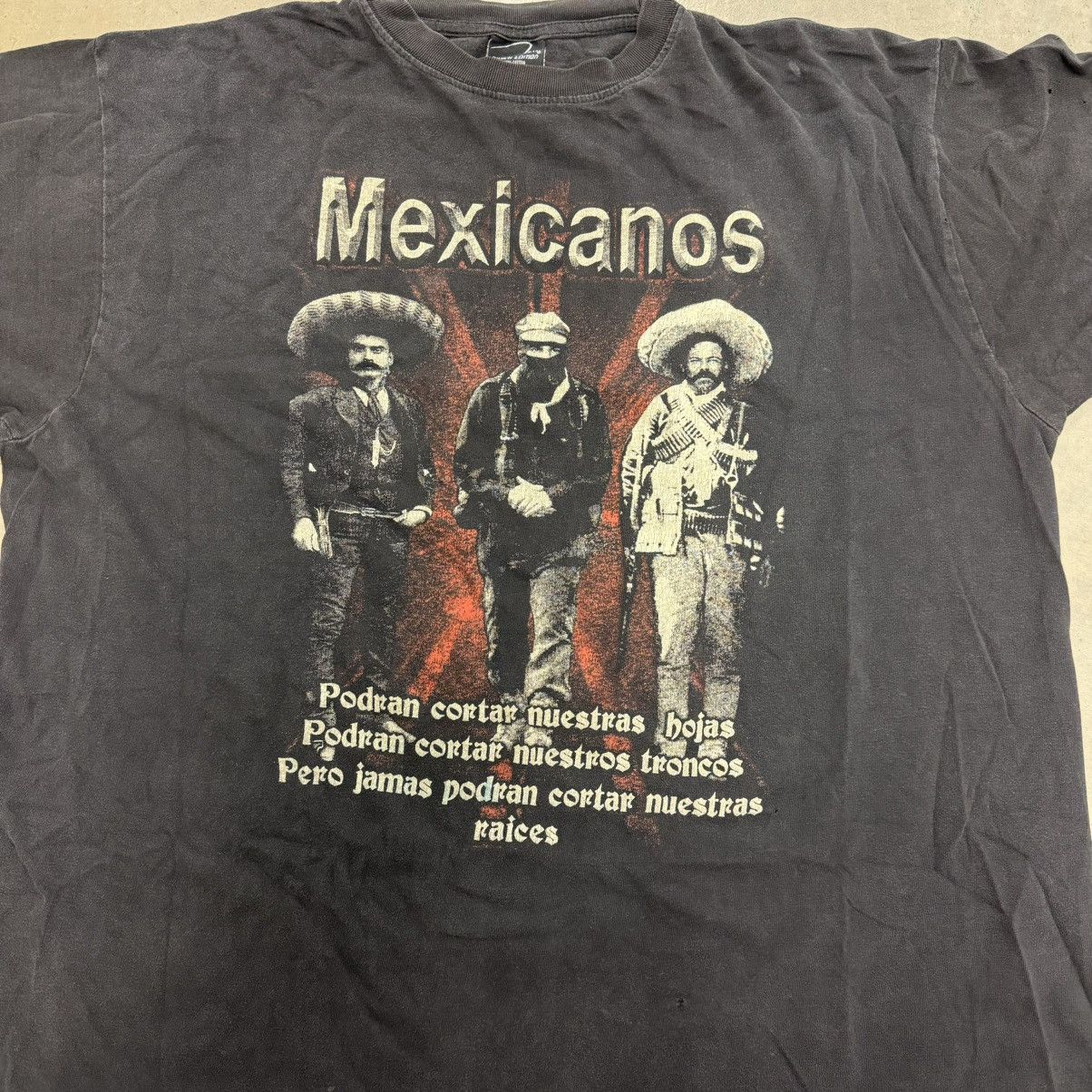 Vintage Mexicanos Vintage Tee Size US XL / EU 56 / 4 - 2 Thumbnail