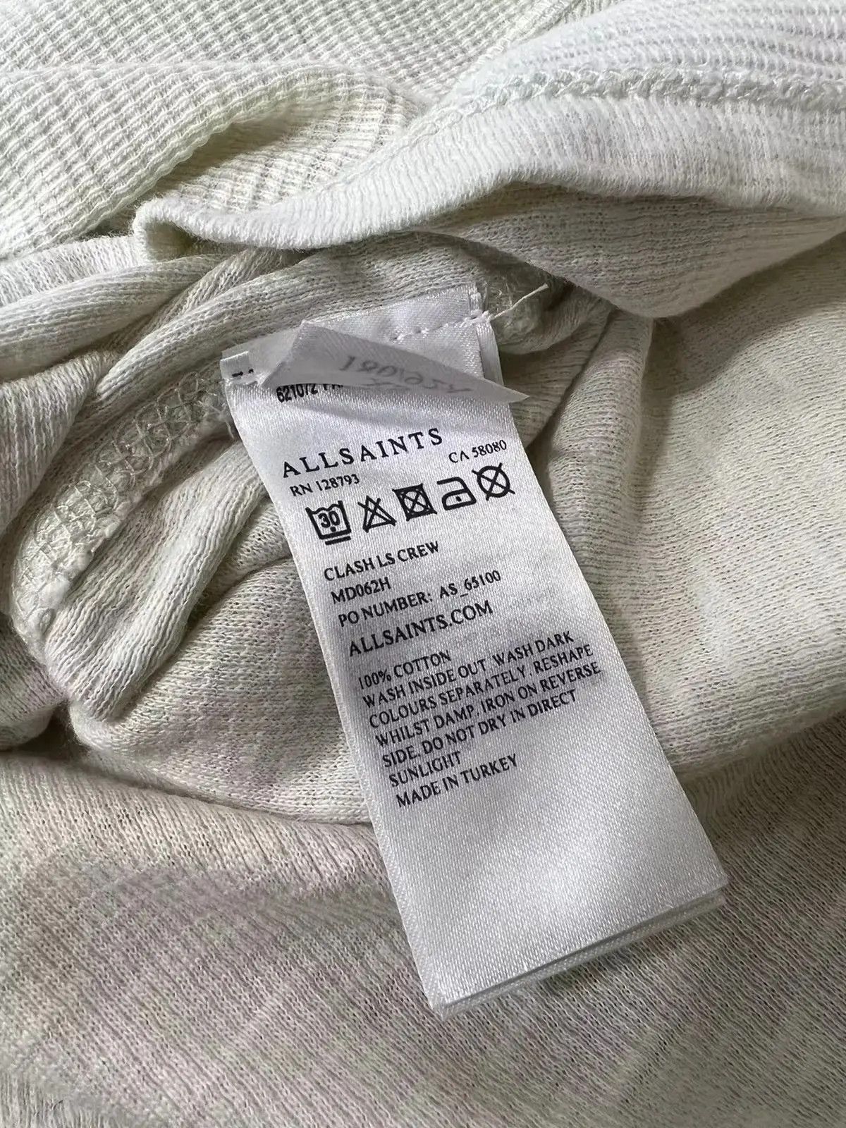 Allsaints × Japanese Brand All Saints Clash LS Crew Size US XL / EU 56 / 4 - 4 Thumbnail