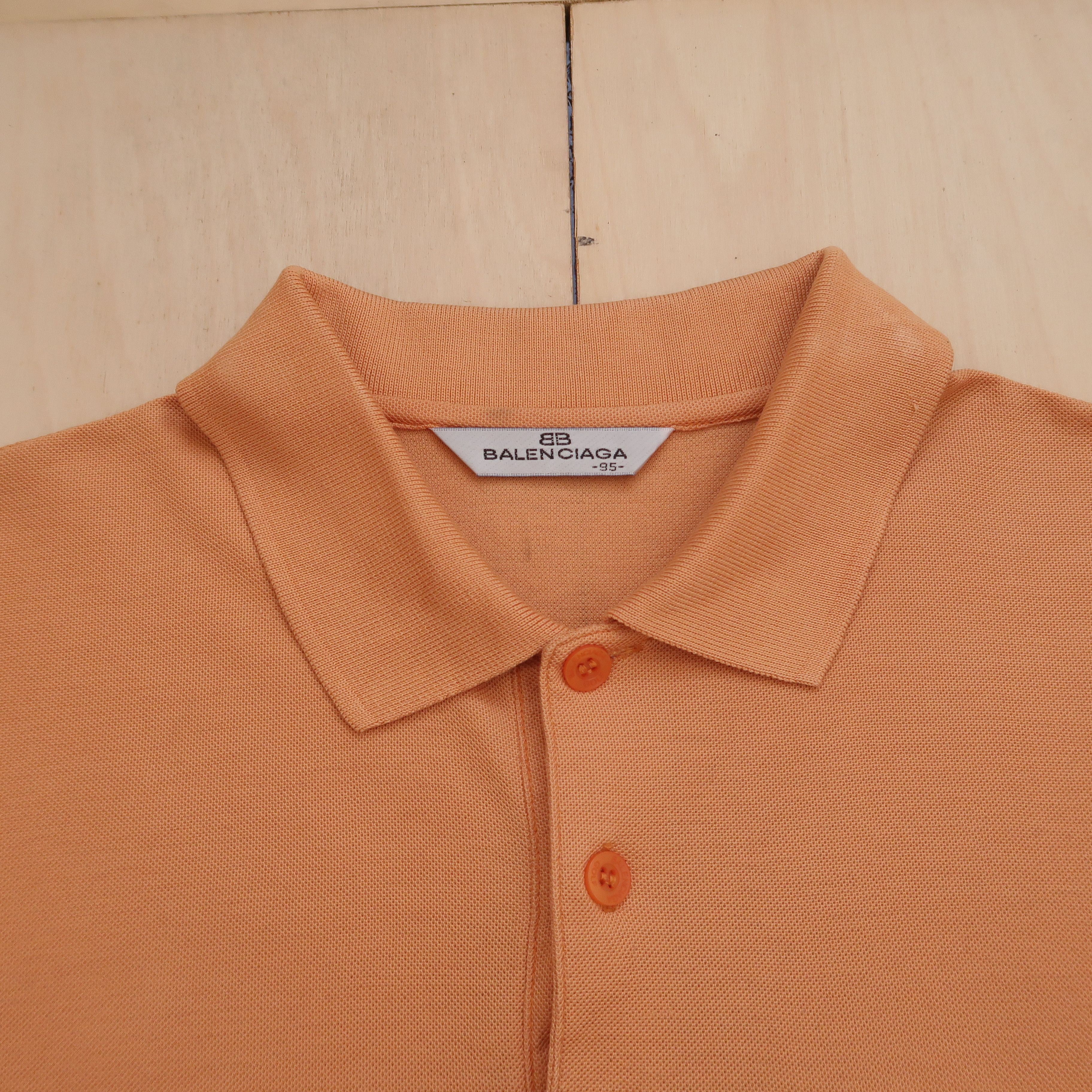 Balenciaga Vintage Balenciaga Basic Polo Shirt BB Logo Size US M / EU 48-50 / 2 - 3 Thumbnail