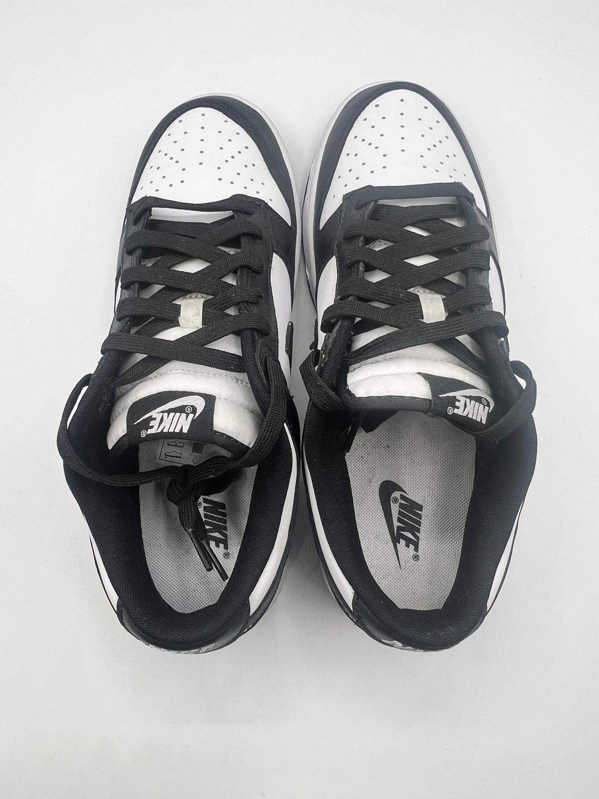 Nike Nike Men's Dunk Low Retro Panda 2021 DD1391-100 Black SZ 9.5 Size US 9.5 / EU 42-43 - 4 Thumbnail