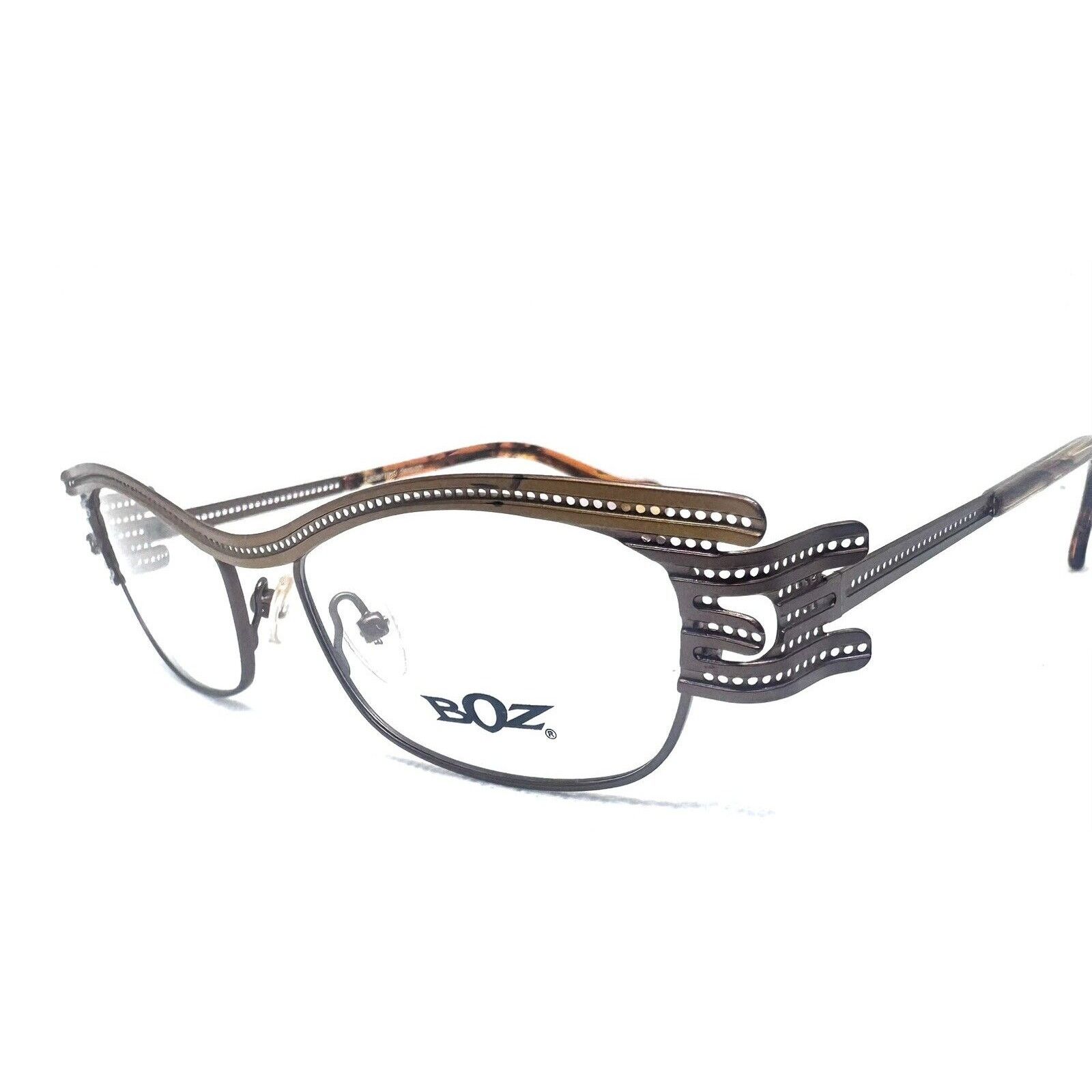 J.F. REY BOZ TATOO 9050 BROWN AUTHENTIC EYEGLASSES FRAME RX 52 17 Size ONE SIZE - 1 Thumbnail