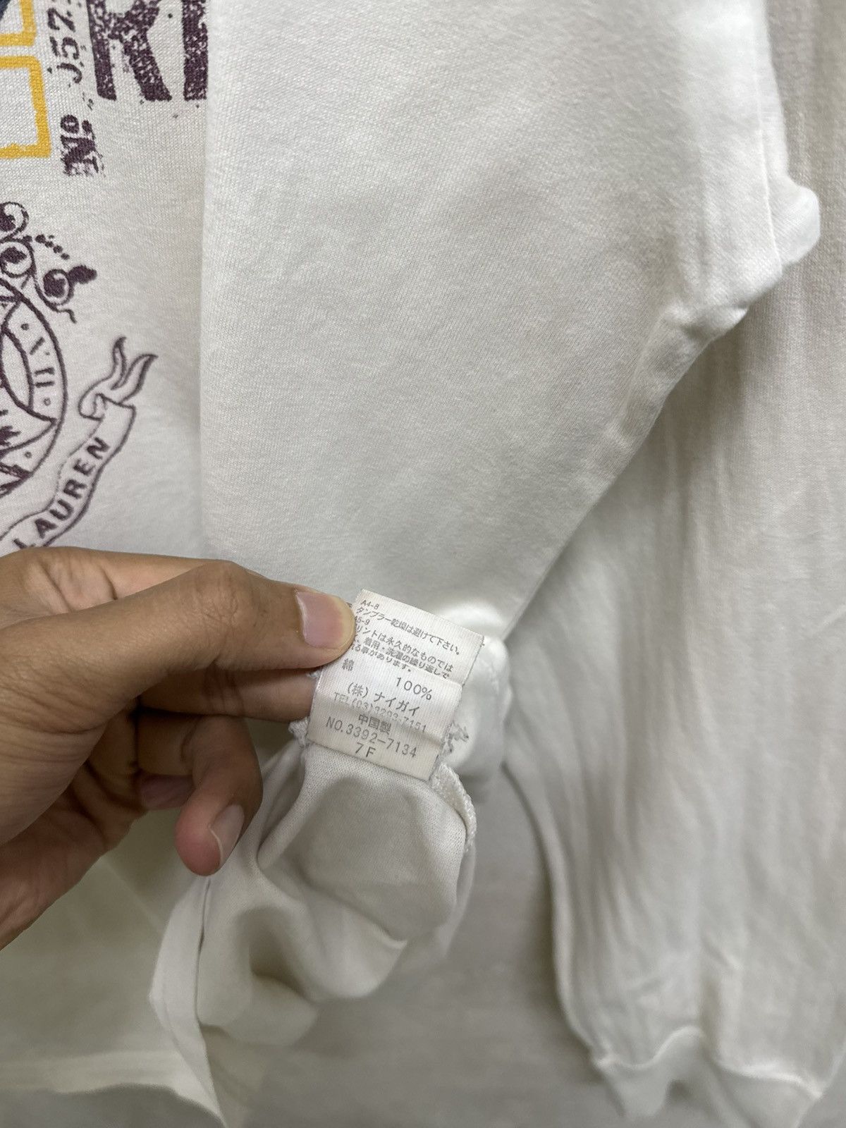 Polo Ralph Lauren 2000s Polo Ralph Lauren RL 67 Long Sleeve y2k Tees Size US M / EU 48-50 / 2 - 5 Thumbnail