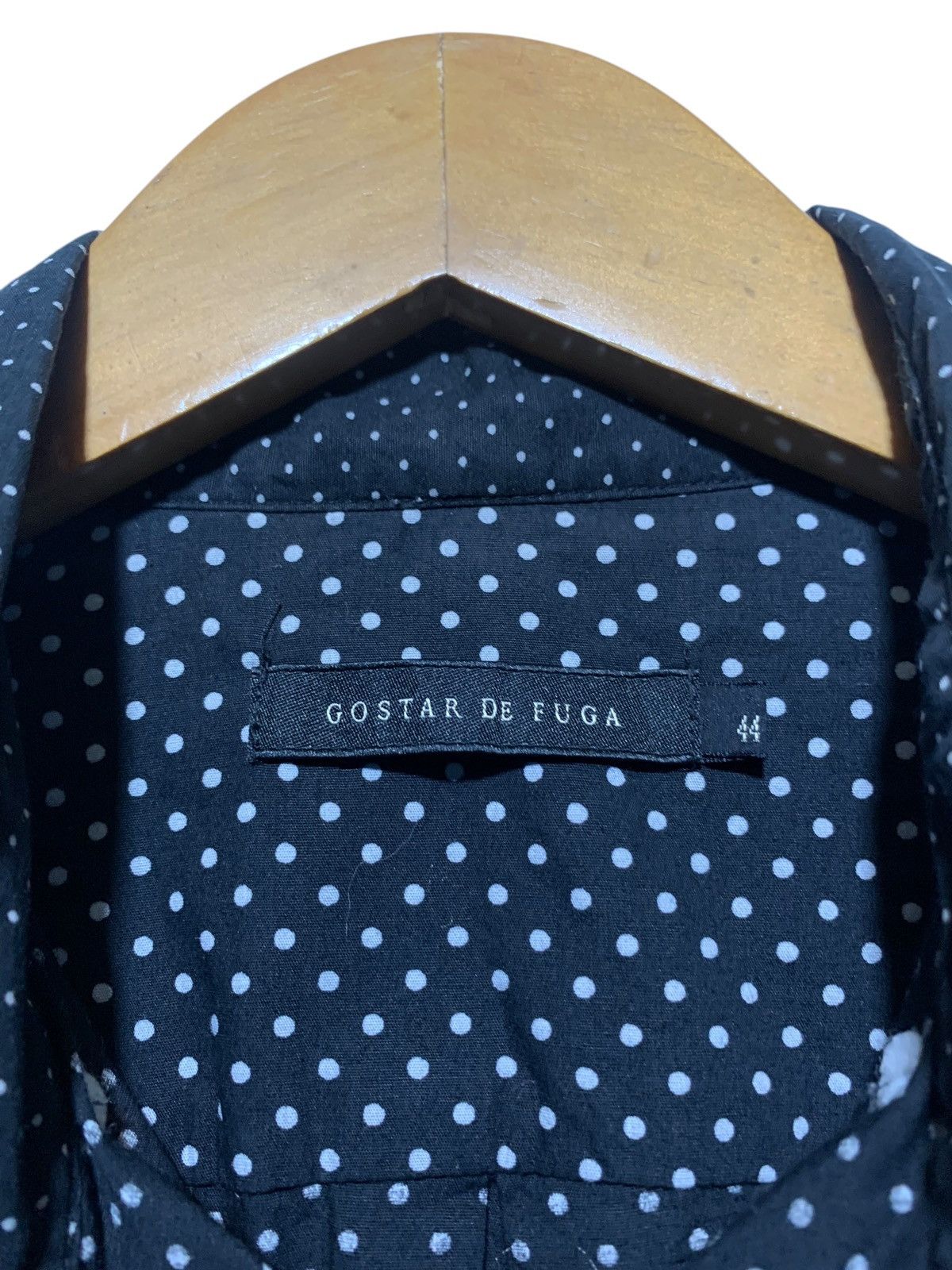 GOSTAR DE FUGA Gostar De Fuga gothic polka dot button down shirt LGB style Size US S / EU 44-46 / 1 - 9 Thumbnail
