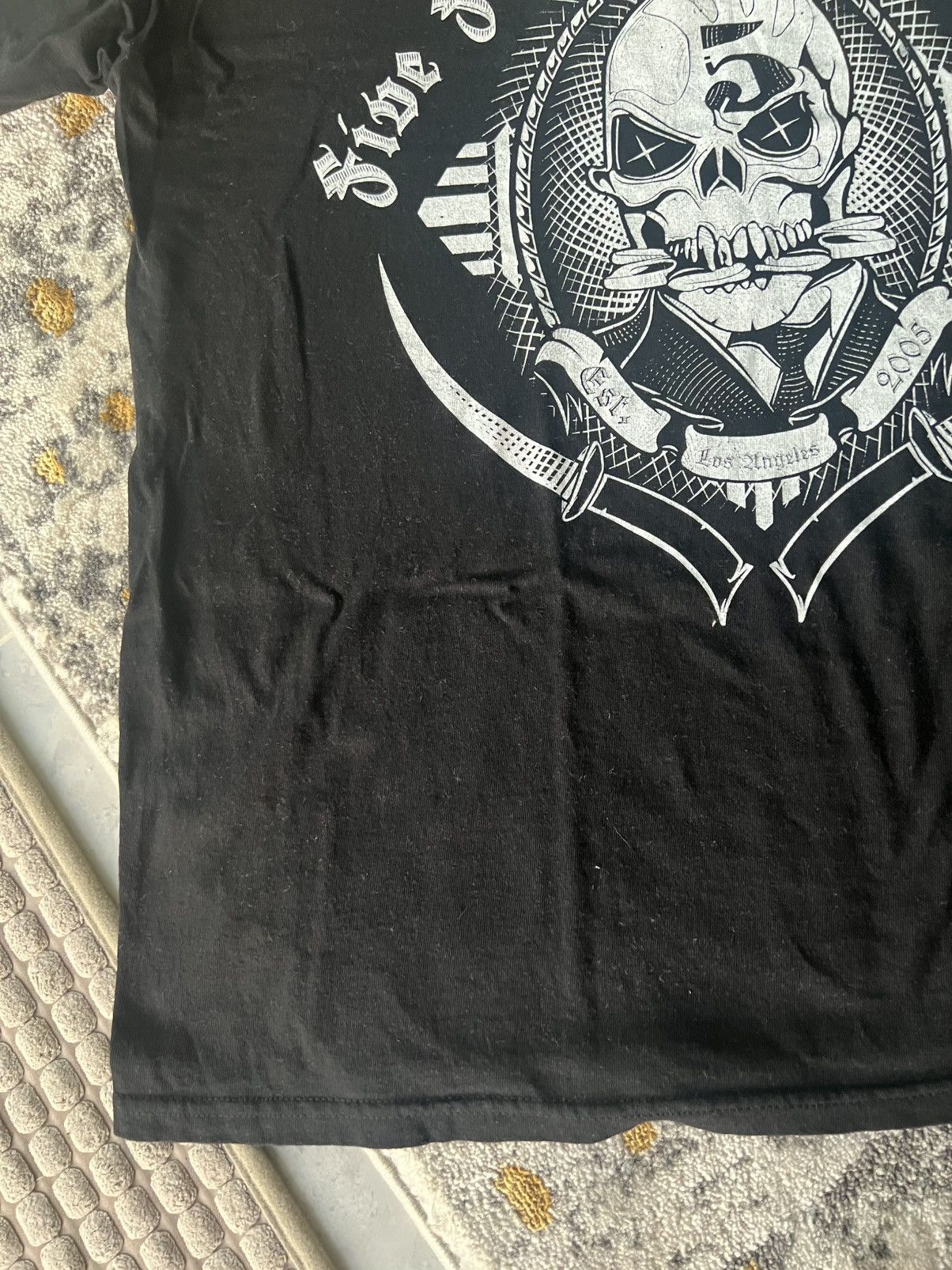 Alstyle × Band Tees Five Finger Death Punch Y2K skull head t shirt Size US XL / EU 56 / 4 - 5 Thumbnail