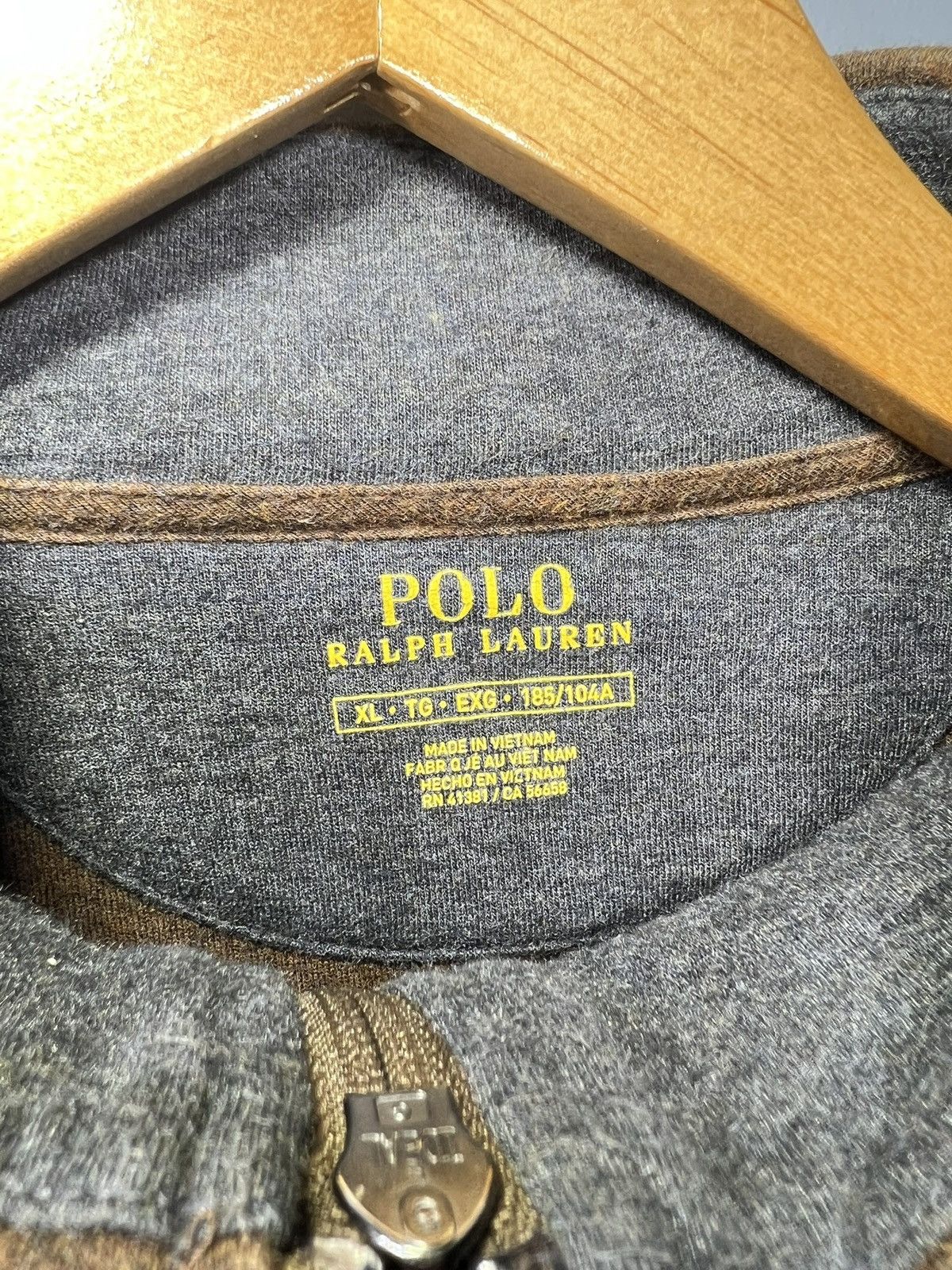 Polo Ralph Lauren Polo Ralph Lauren Sweater Men’s XL Heather Brown Quarter Zip Size US XL / EU 56 / 4 - 3 Thumbnail
