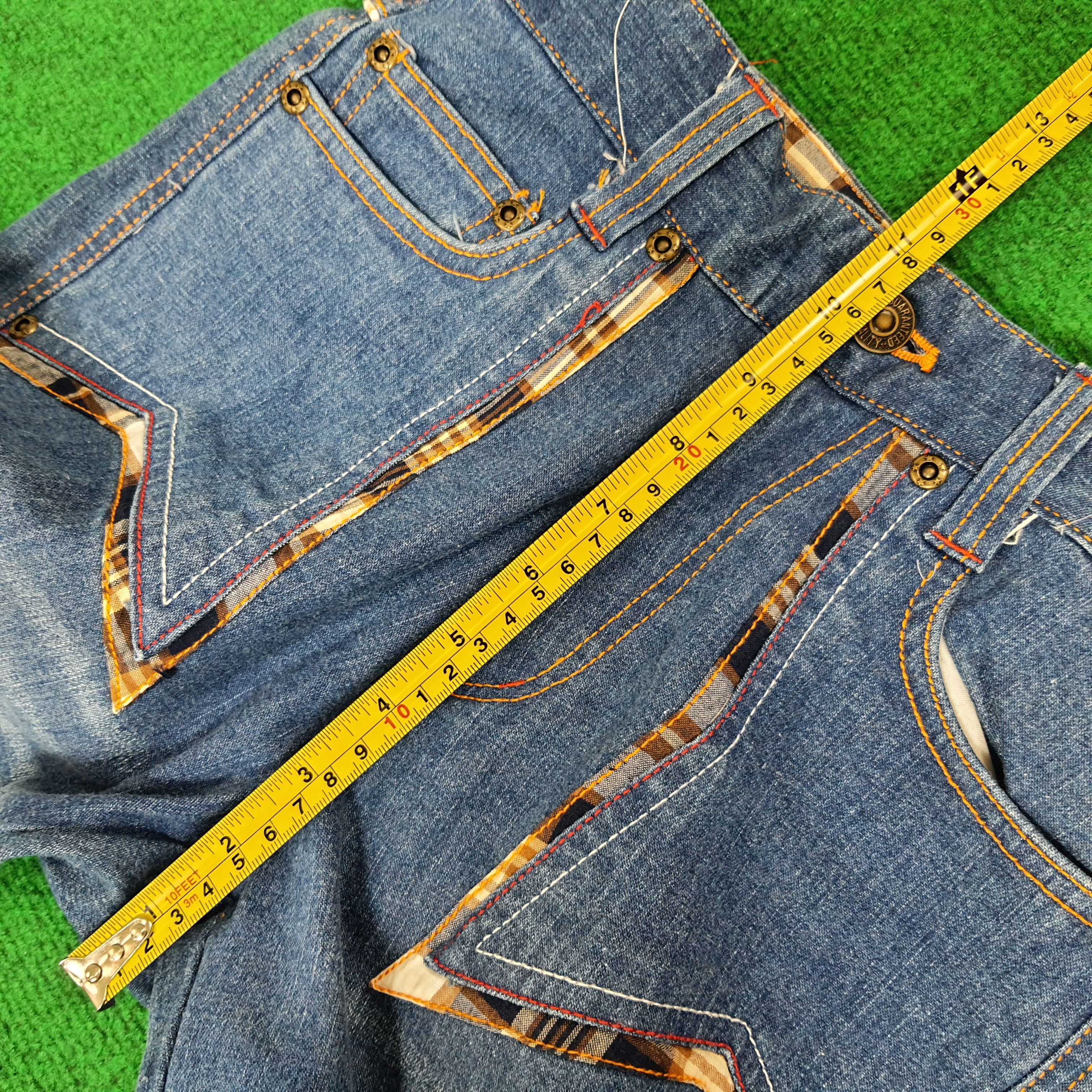 Vintage Vintage XYZ Skull Custom Logo Streetwear Style Jeans Size US 26 / EU 42 - 10 Thumbnail