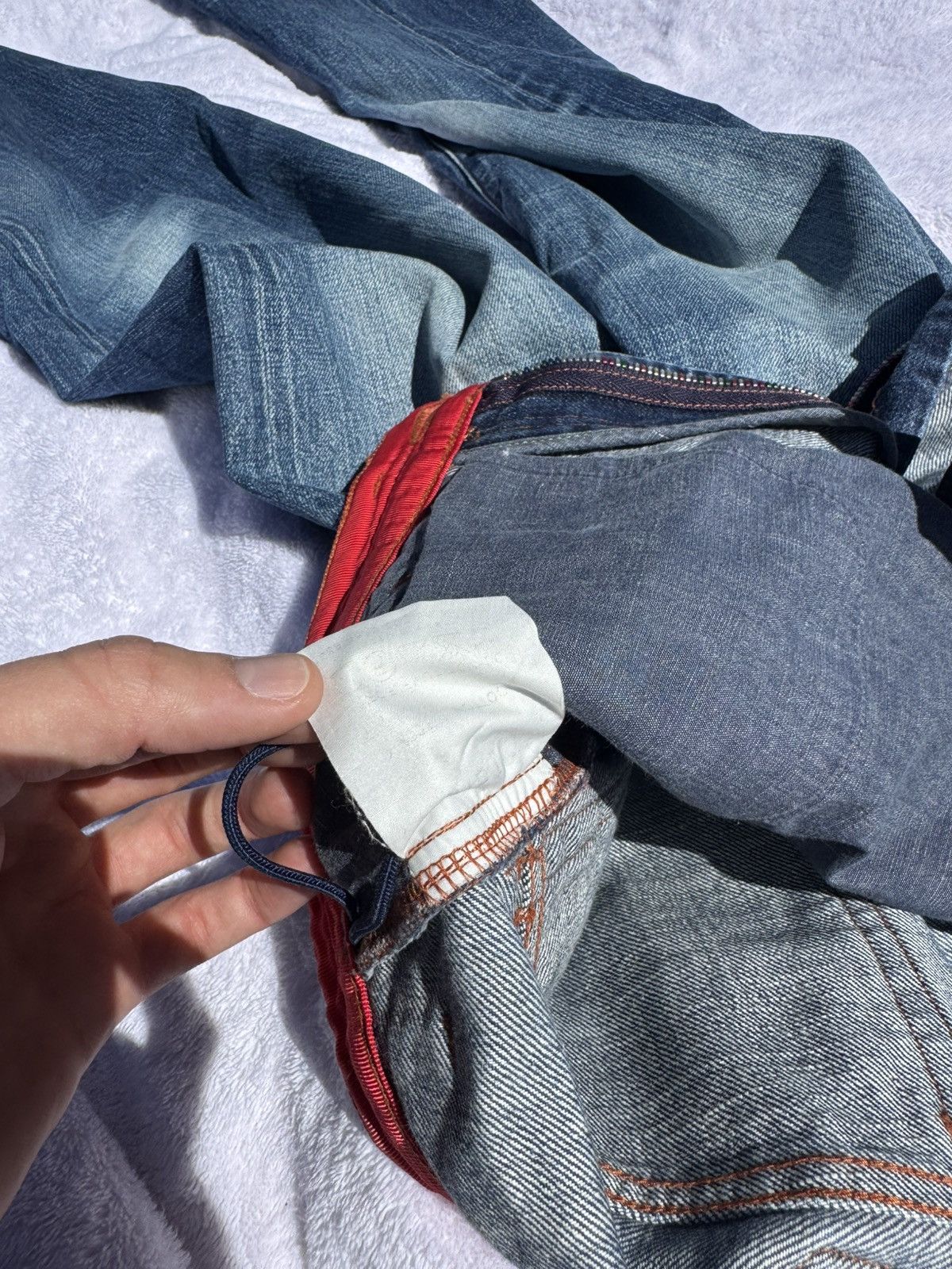Nonnative Nonnative Rainbow Selvedge Distressed Denim Size US 31 - 9 Thumbnail