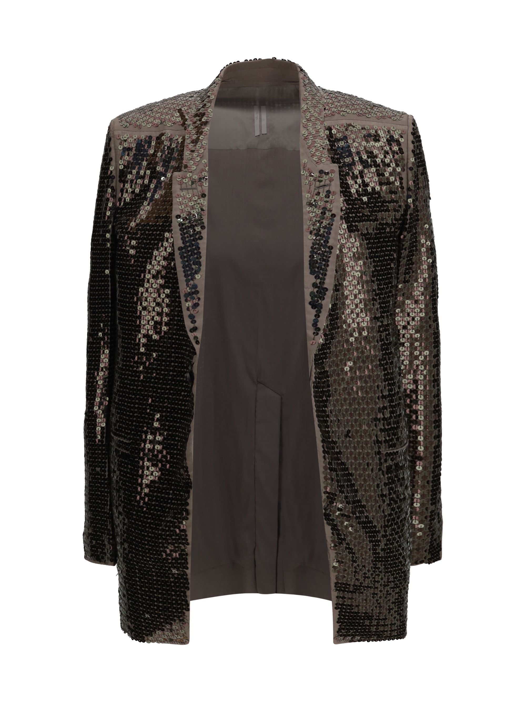 Rick Owens Concordian embroidered single-breasted Jacket Size M / US 6-8 / IT 42-44 - 1 Thumbnail