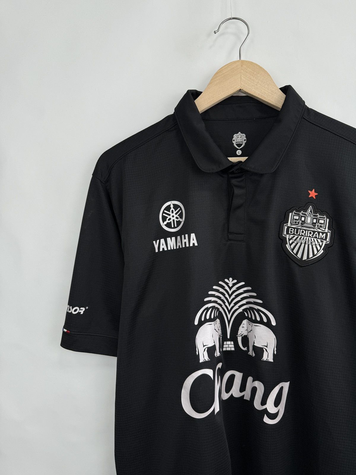 Yamaha 🇹🇭 Vintage Buriram United Yamaha Coca Cola Soccer Thailand Size US L / EU 52-54 / 3 - 2 Thumbnail