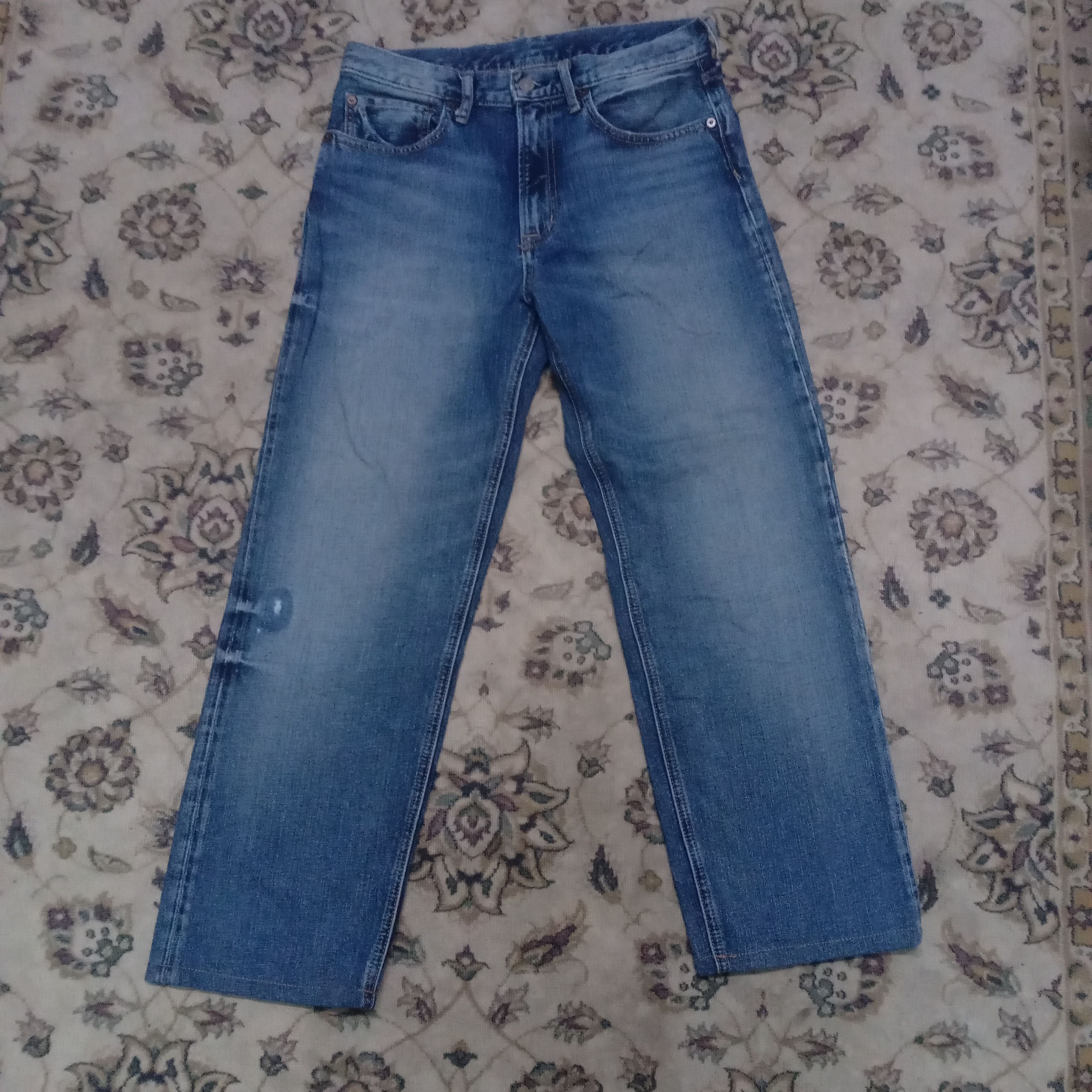 Kim Jones Rare Designer Kim Jones x GU Japan Denim Streetwear Size US 29 - 6 Thumbnail