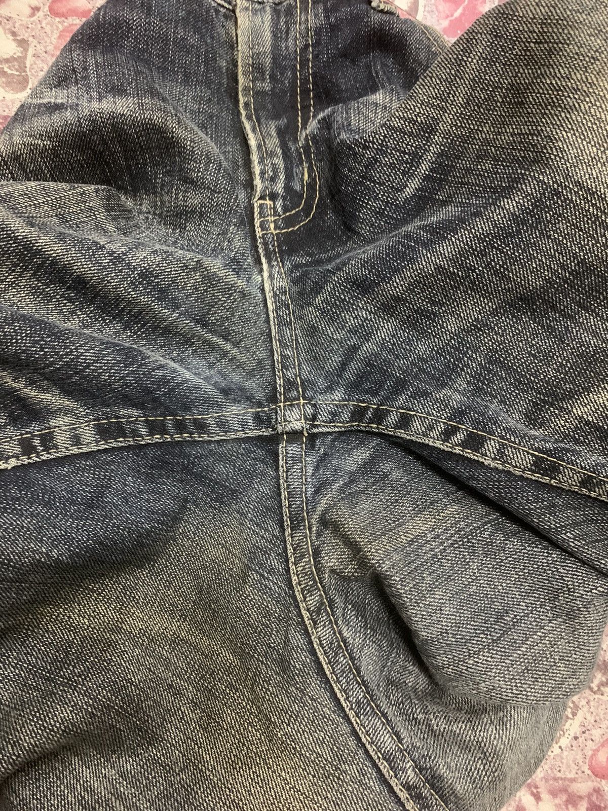 Japanese Brand × PPFM PPFM Distressed Denim Jeans Size US 31 - 16 Thumbnail