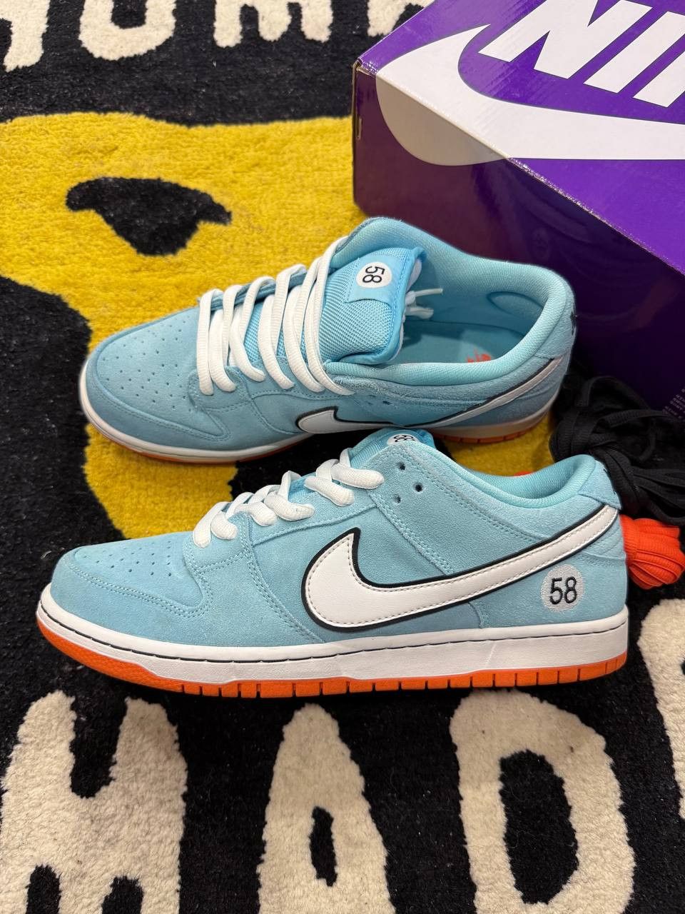 Nike Nike SB Dunk Low Club 58 Gulf (2021) Size US 10.5 / EU 43-44 - 1 Thumbnail