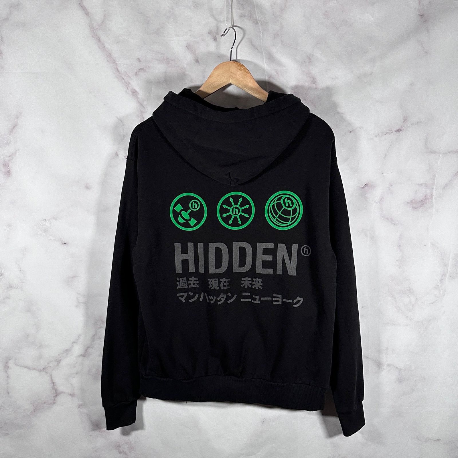 HIDDEN Hidden NY Black Geisha Hoodie Size US S / EU 44-46 / 1 - 5 Thumbnail