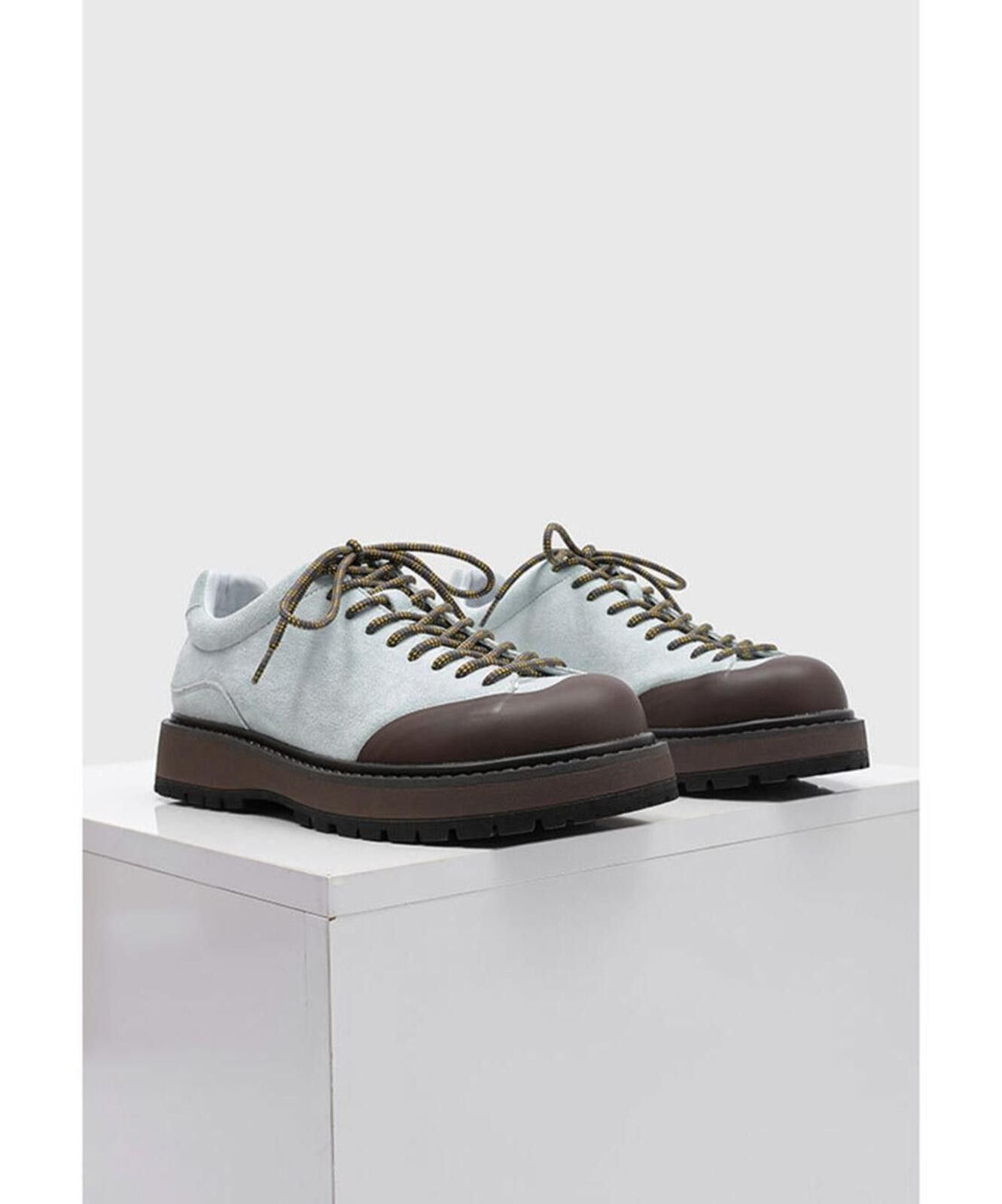 Other Chunky Platform Derby Lace-Up Shoe | Standard & Hidden Lift Size US 7 / EU 40 - 10 Thumbnail