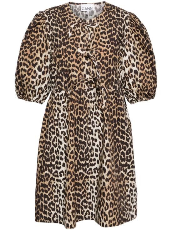 Ganni GANNI Women Short Skirts F9758 943 Brown Size XS / US 0-2 / IT 36-38 - 1 Thumbnail