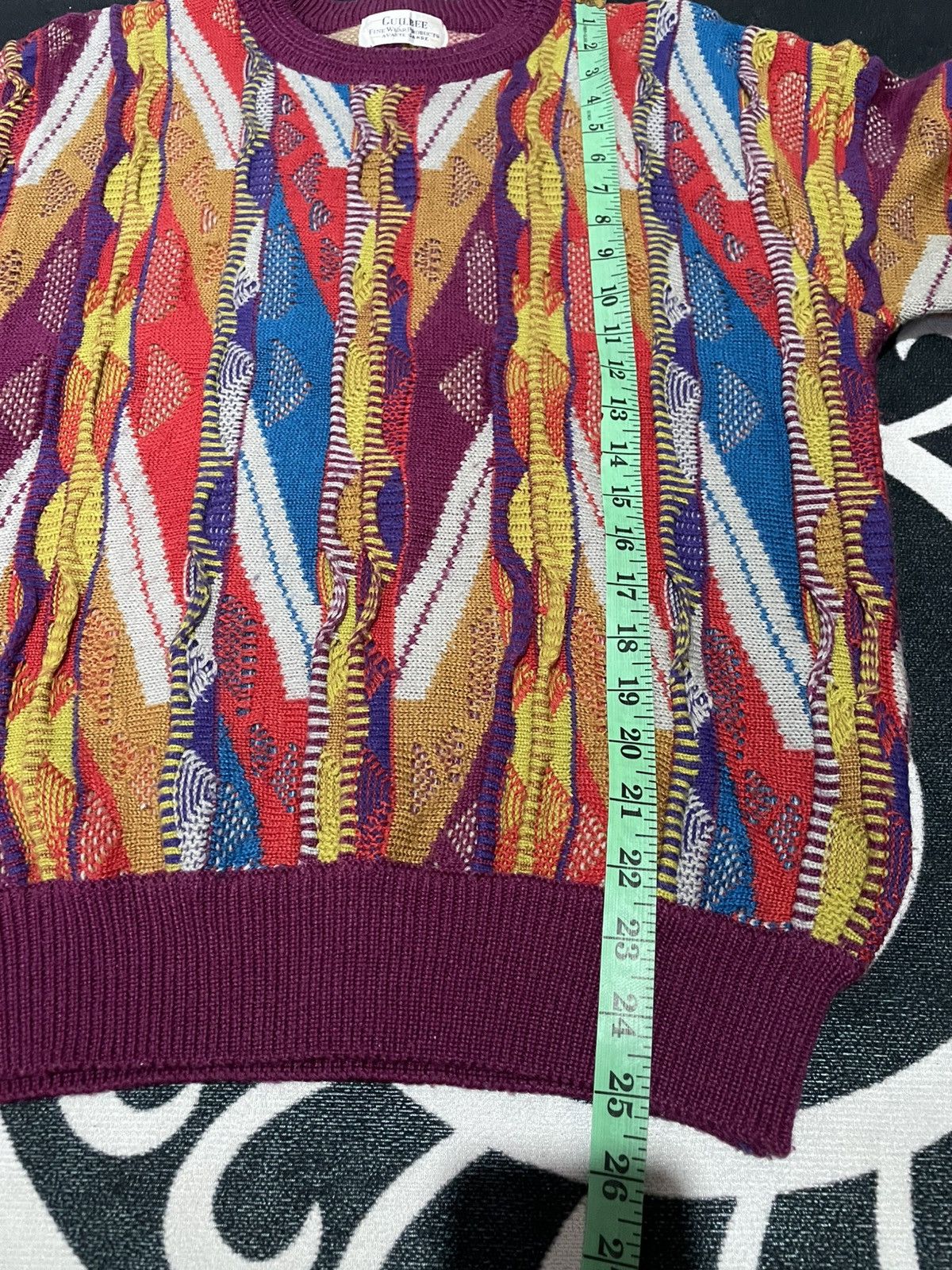 Other Vintage Guilbee Avante Garde coogi style knit sweater Size US M / EU 48-50 / 2 - 8 Thumbnail